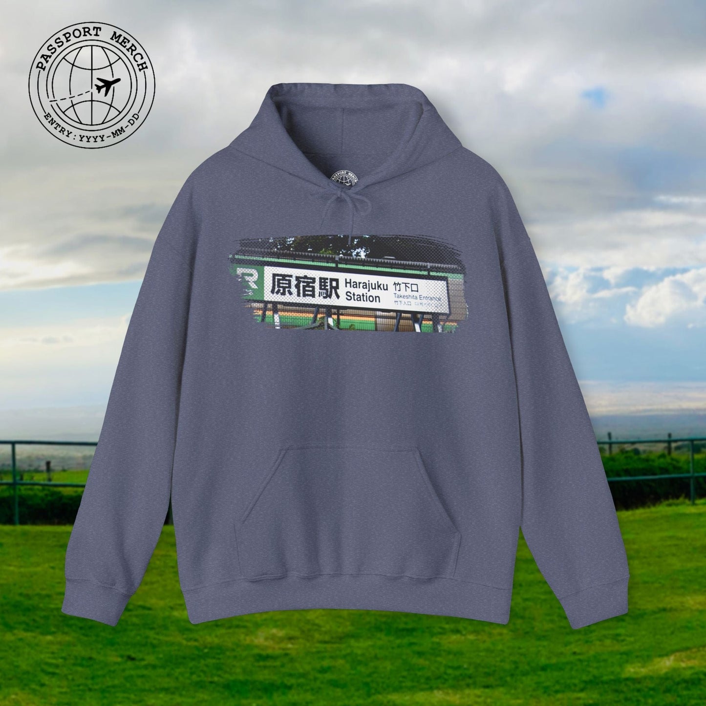 Signs of Wanderlust, Takeshita Street Harajuku Japan Hoodie