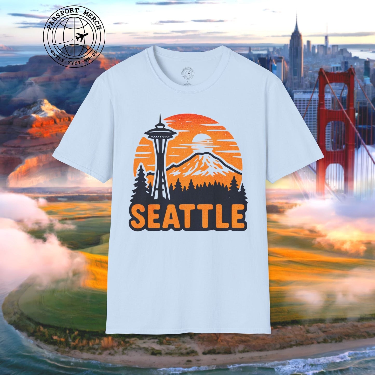 Seattle, Washington - 80's Vintage T-Shirt