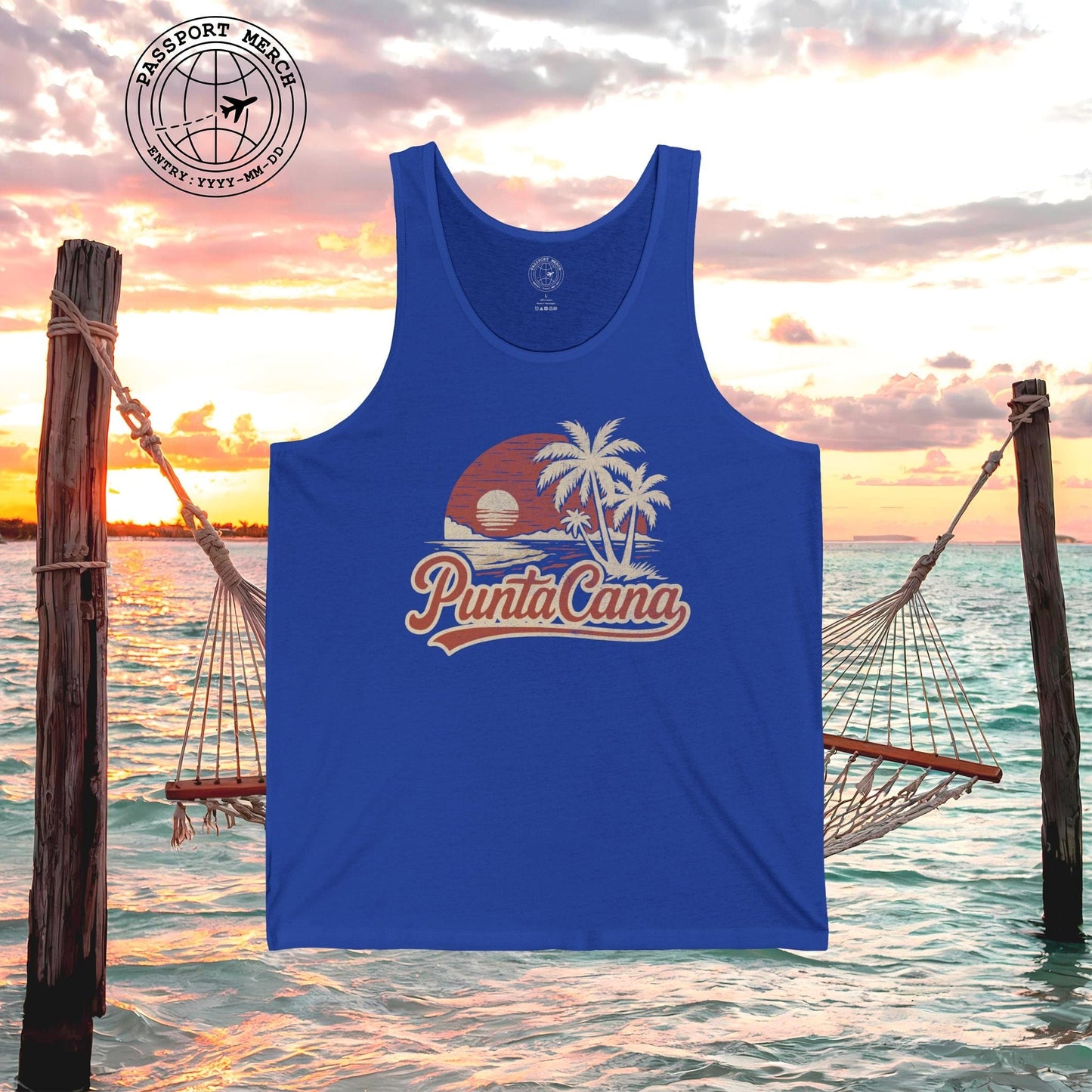 Punta Cana, Dominican Republic - 80's Vintage Tank Top