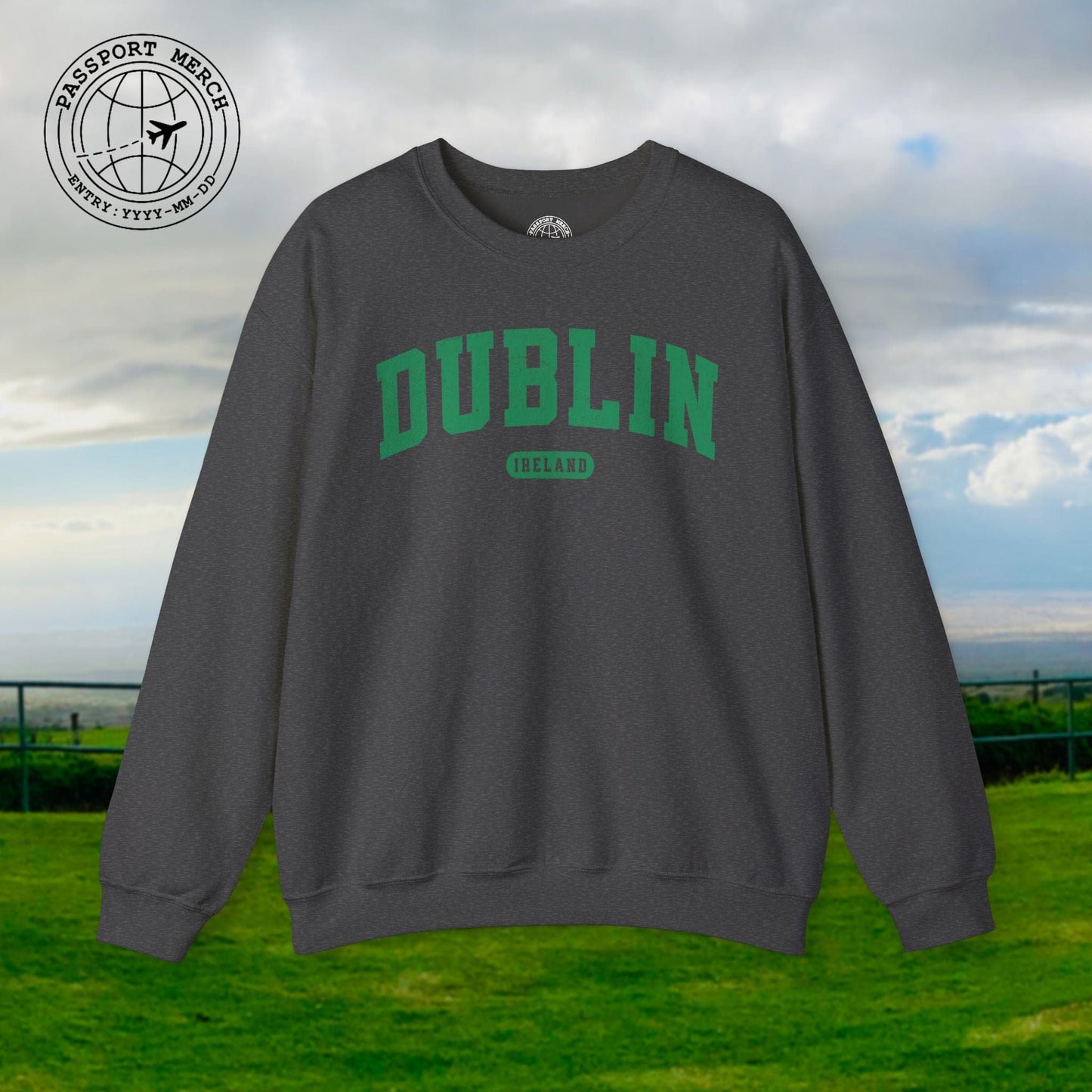 Classic Athletic (Bucket List Edition), Dublin, Ireland Crewneck