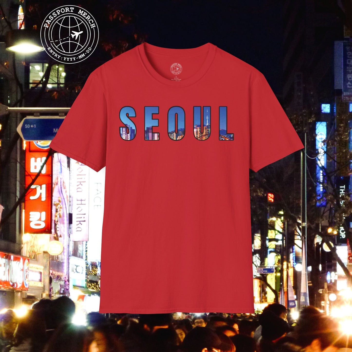 City Window Seoul Korea T-Shirt