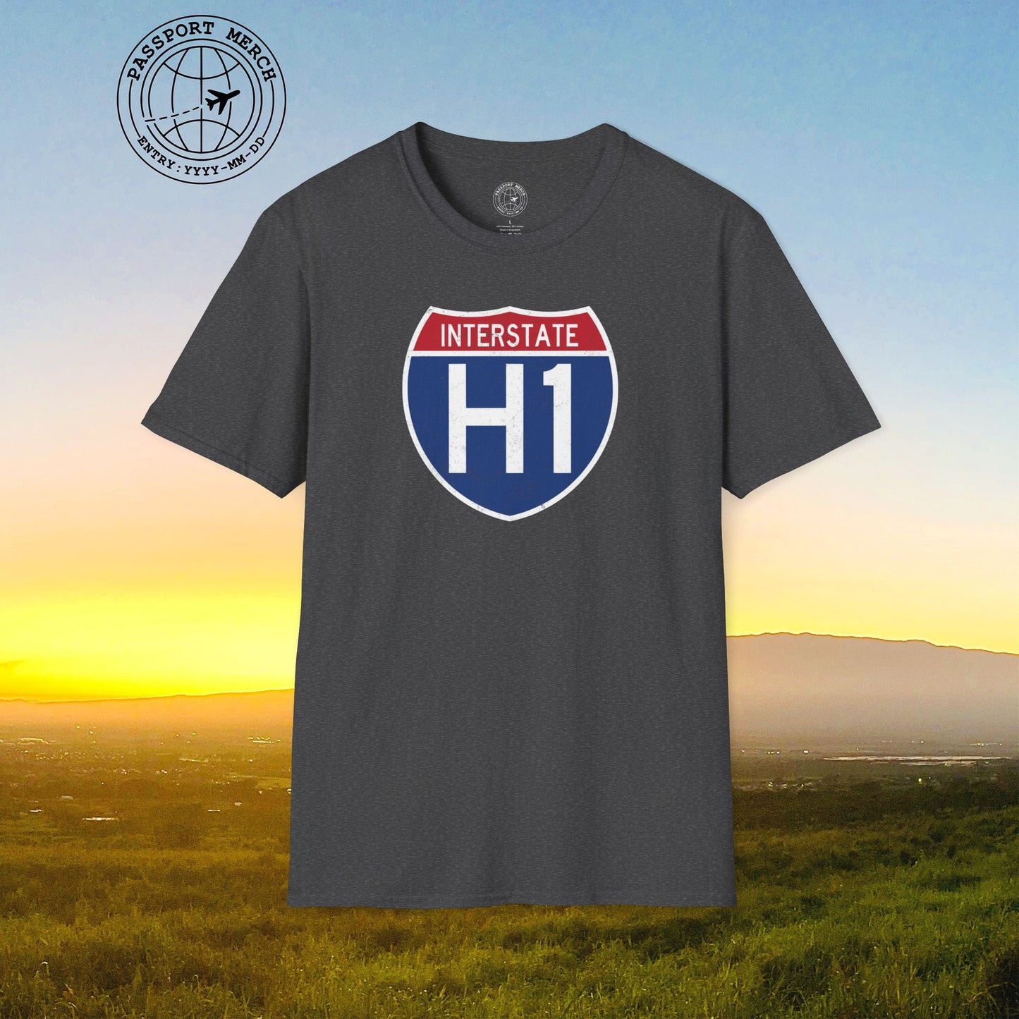 Signs of Wanderlust, Interstate H1, Hawaii T-Shirt