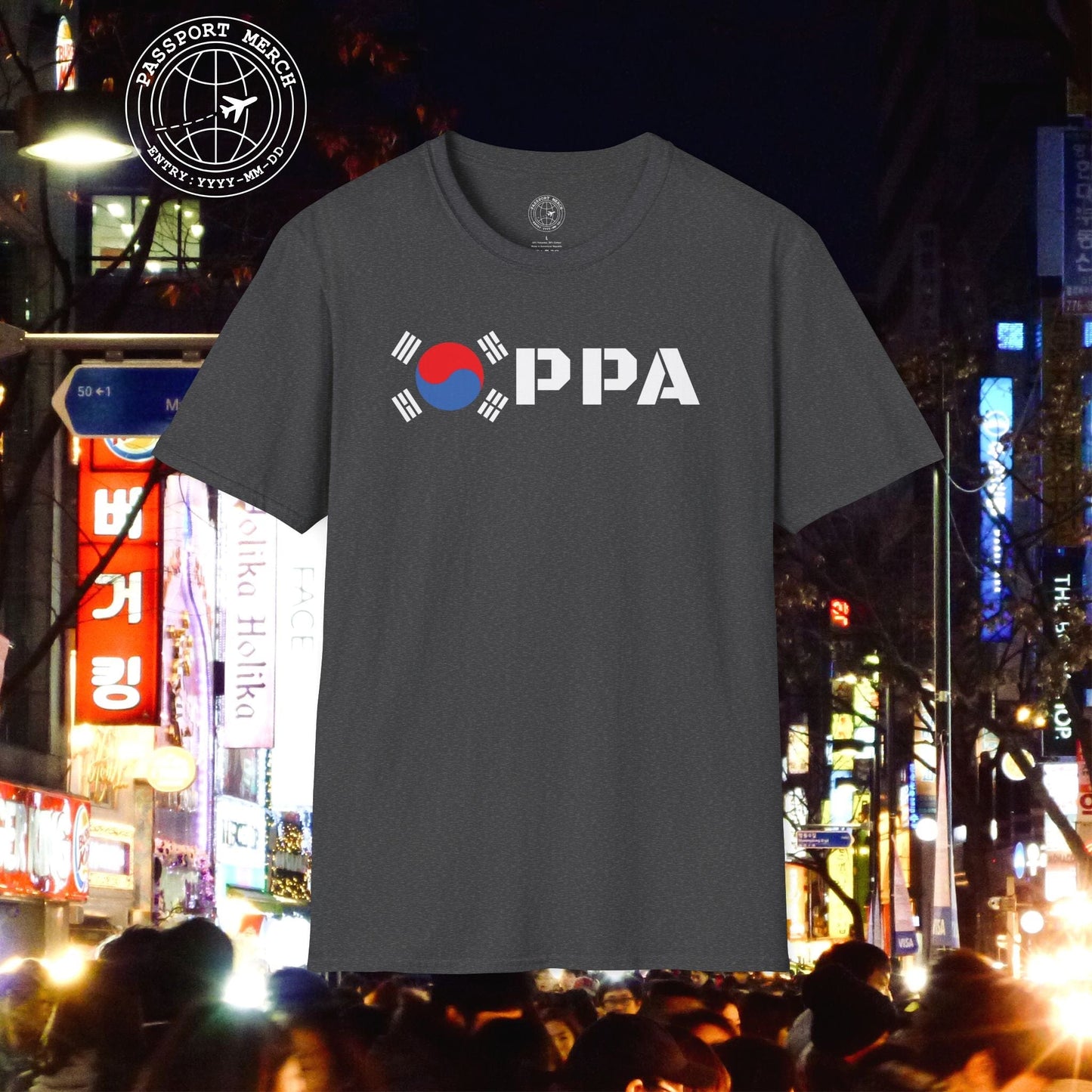 Oppa Flag, Korea T-Shirt