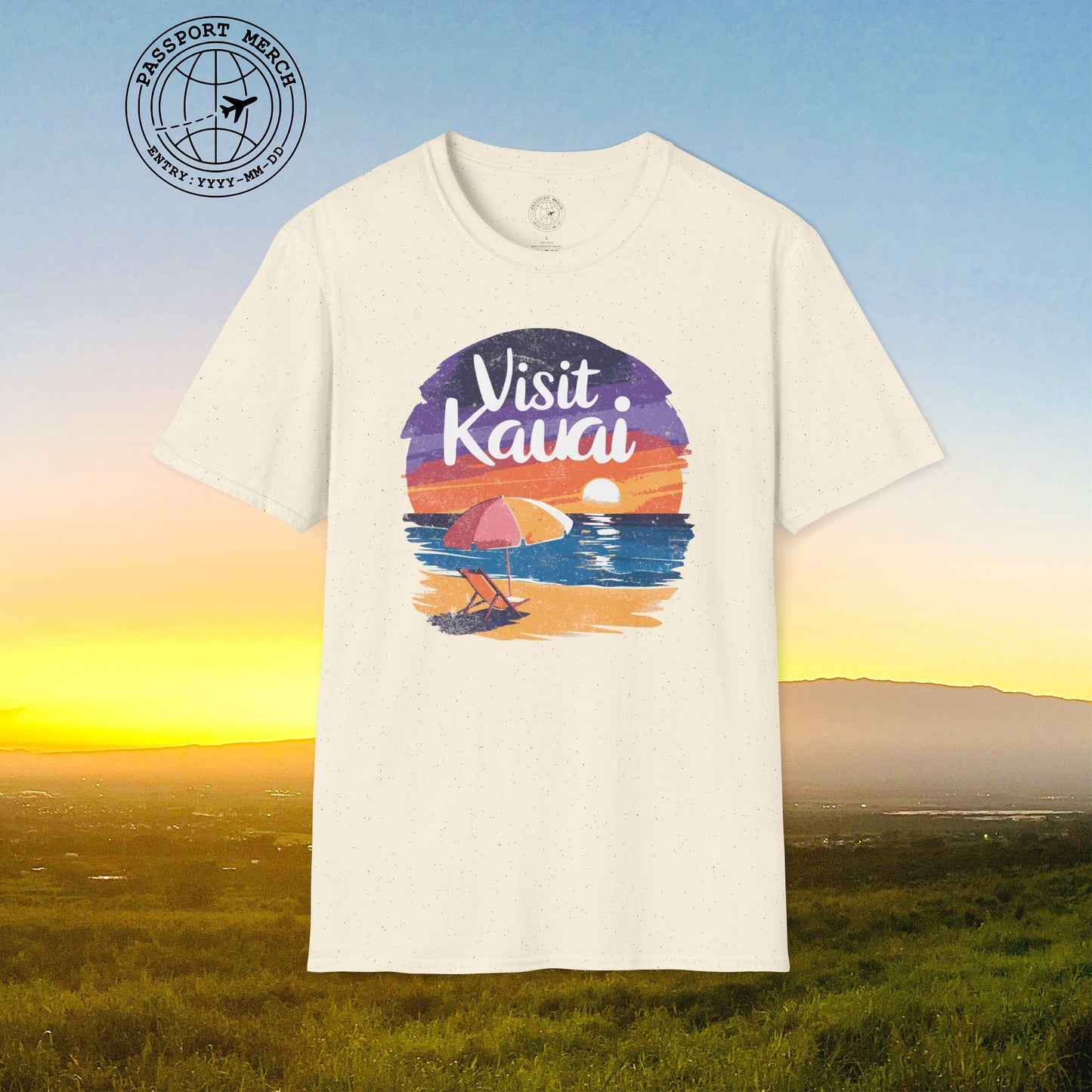 Retro Visit Kauai Hawaii T-Shirt