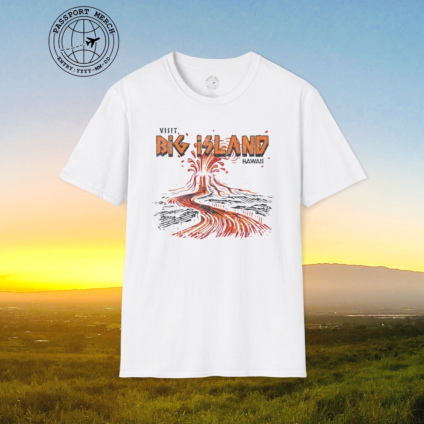 Vintage Visit Big Island, Hawaii T-Shirt