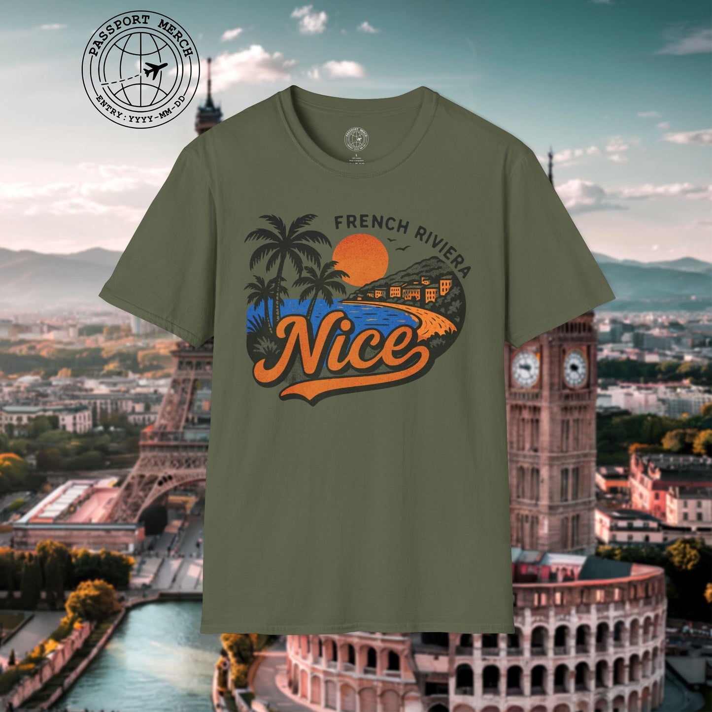 Nice, France - 80's Vintage T-Shirt