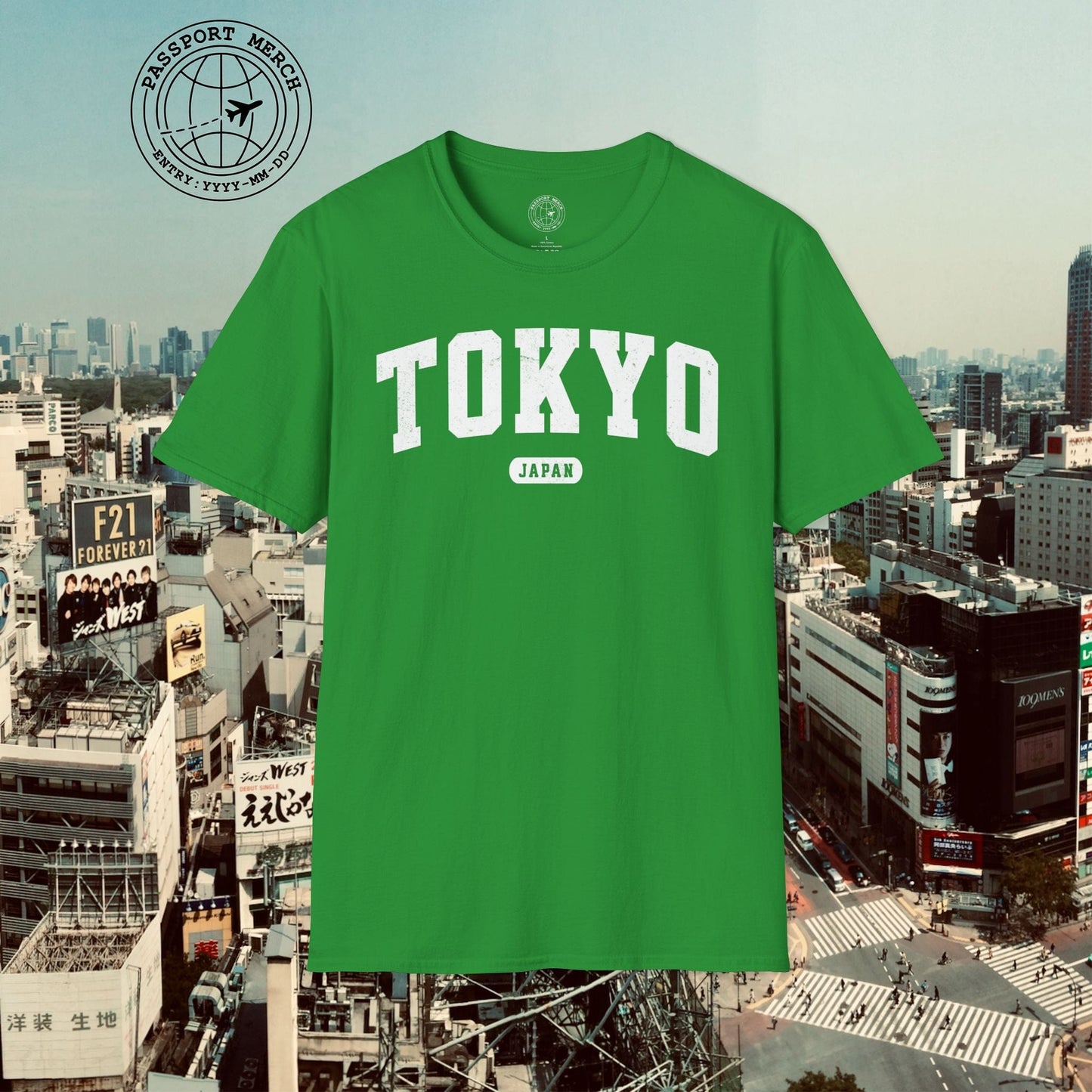 Classic Athletic (Bucket List Edition), Tokyo, Japan T-Shirt