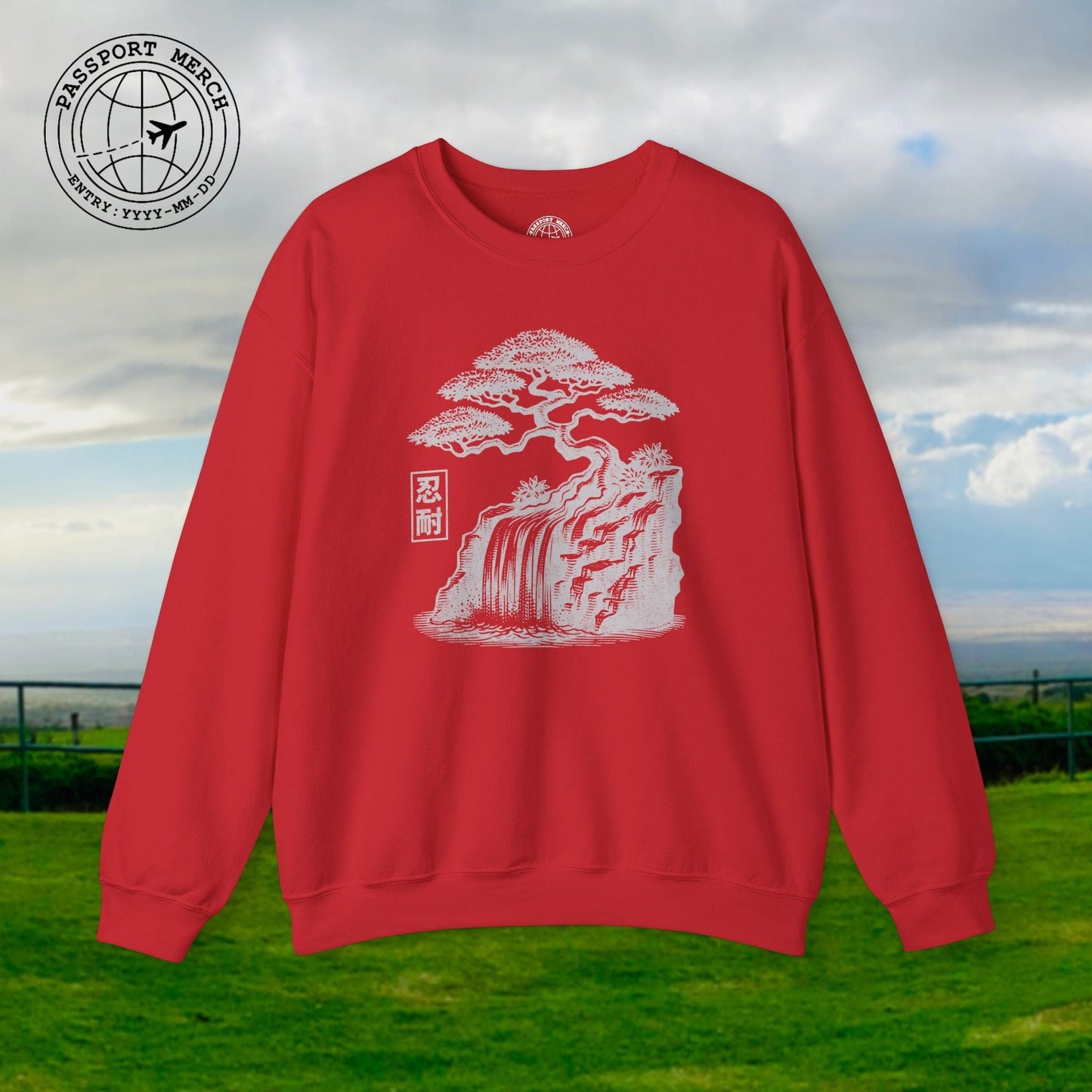 Japanese Nintai (Patience) Bonsai Crewneck