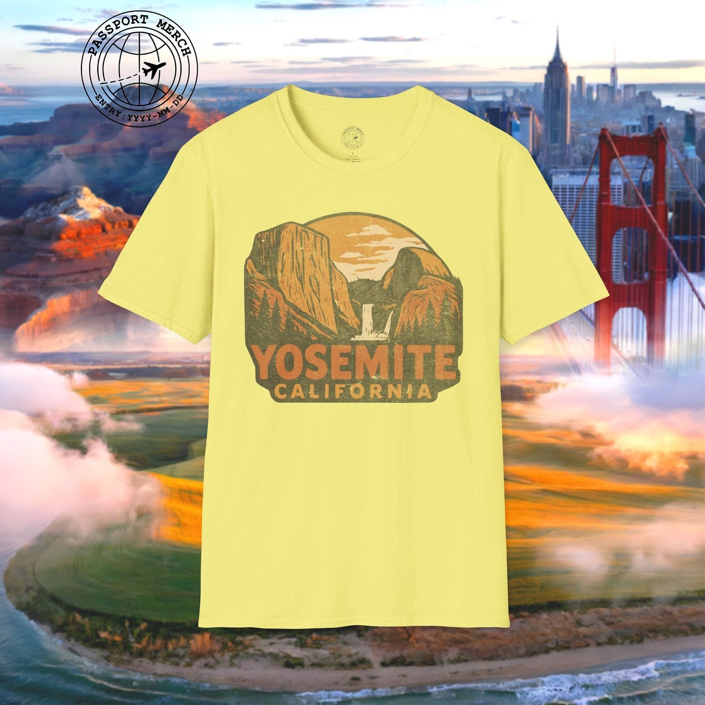 Yosemite, California - 80's Vintage T-Shirt