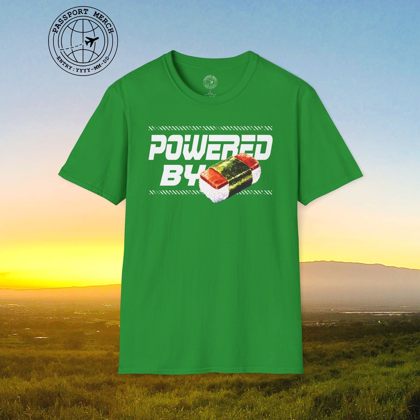 Powered By Musubi, Hawaii T-Shirt