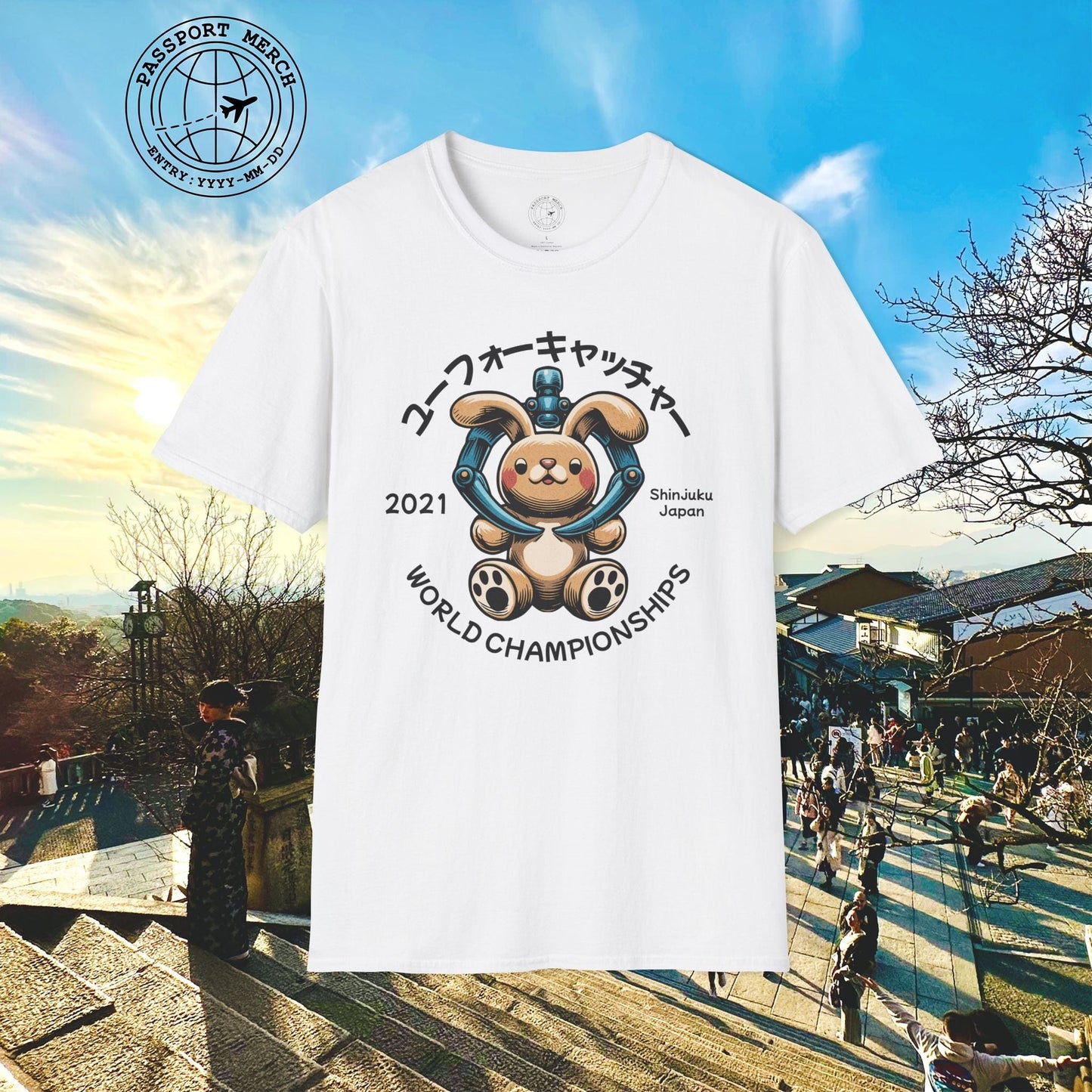 UFO Catcher World Championships, Shinjuku Japan T-Shirt