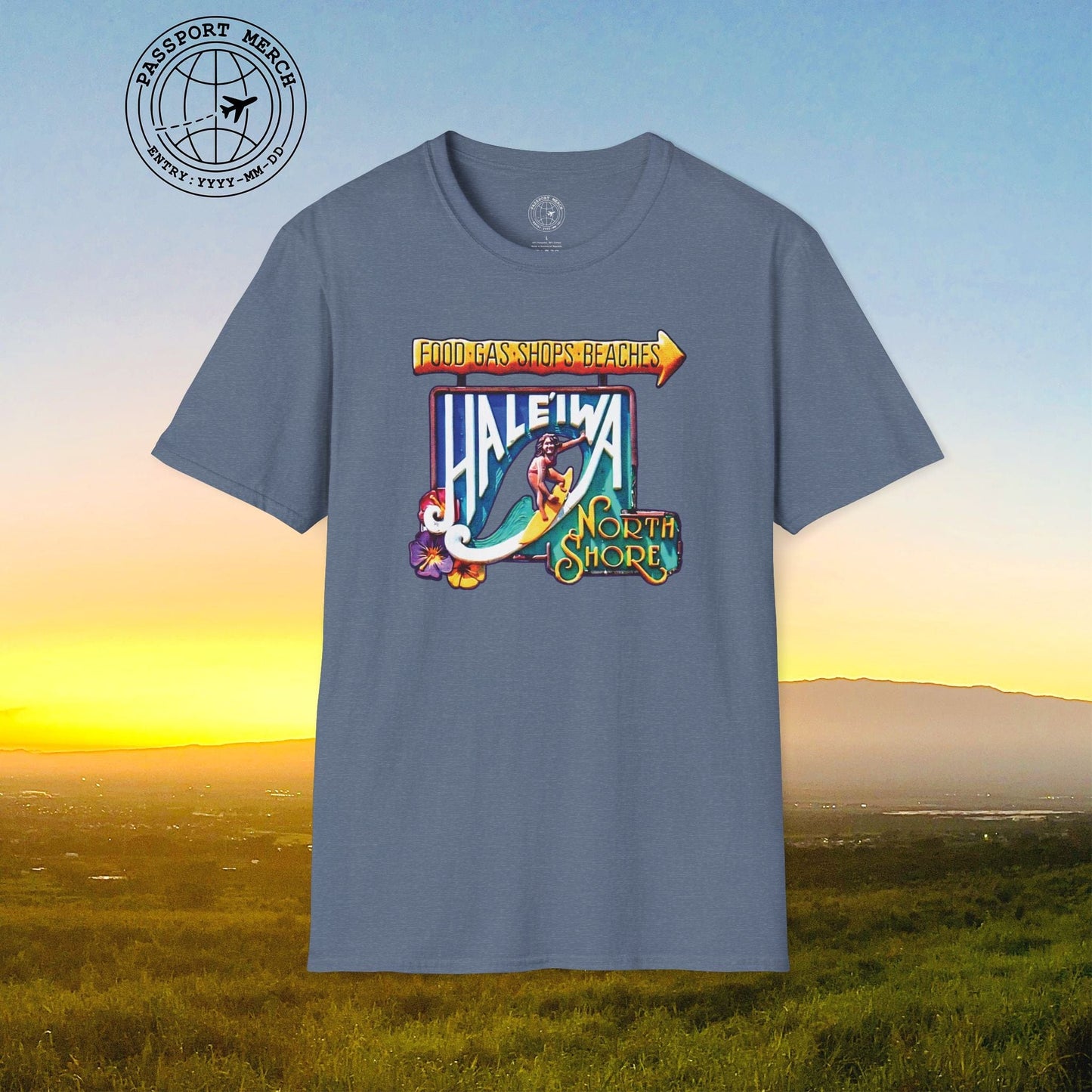 Signs of Wanderlust, Hale'iwa (South) Oahu, Hawaii T-Shirt