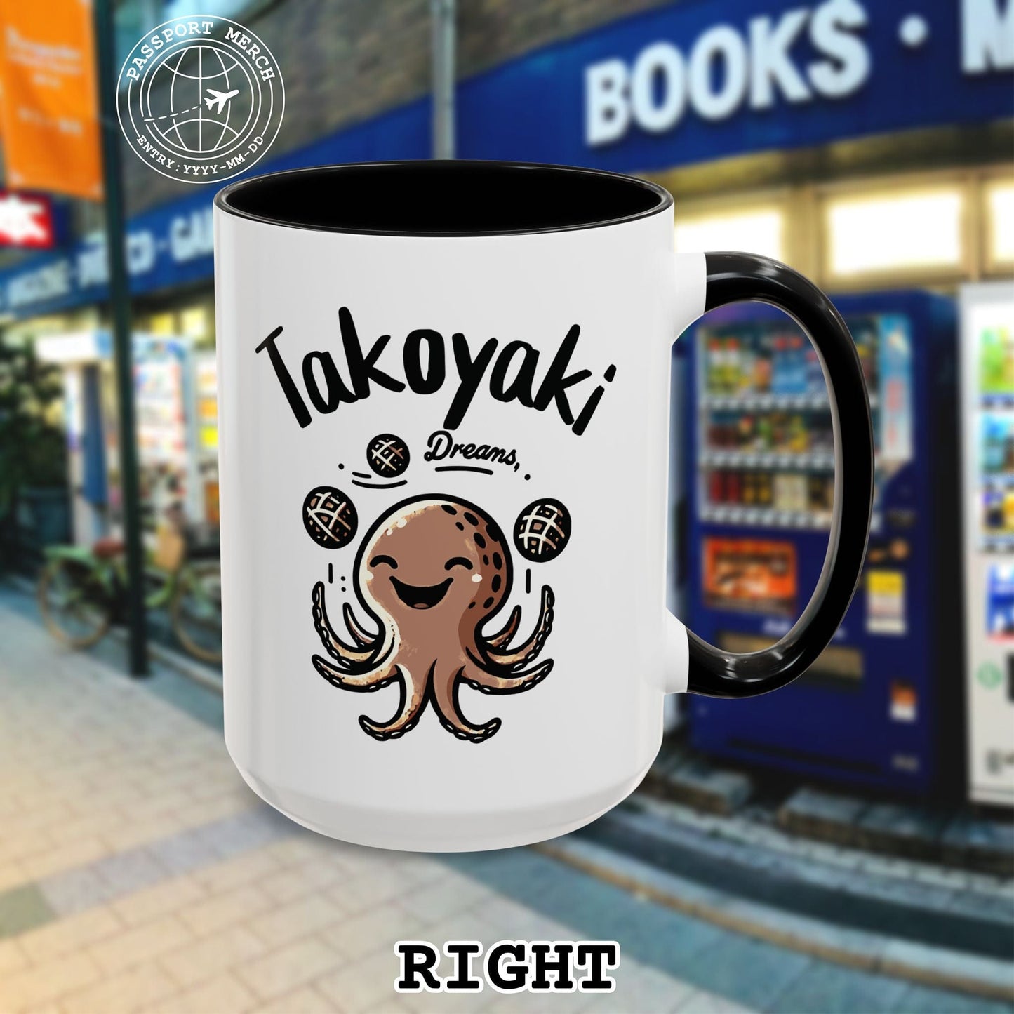 Takoyaki Dreams, Japan 15oz Mug