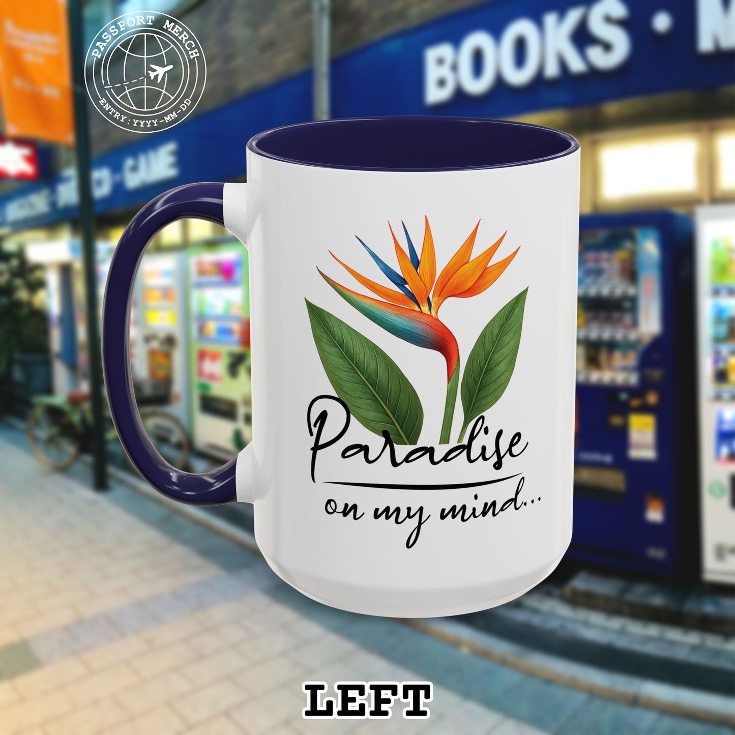 Paradise on My Mind, Hawaii 15oz Mug