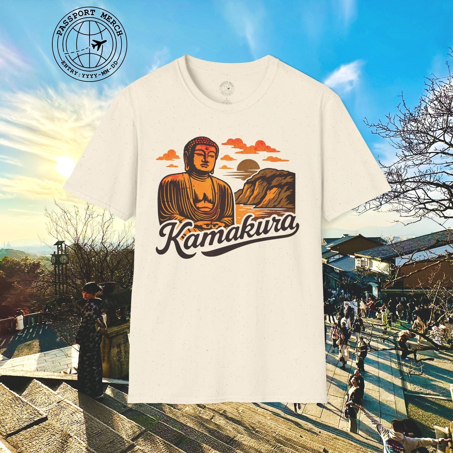 Kamakura, Japan - 80's Vintage T-Shirt