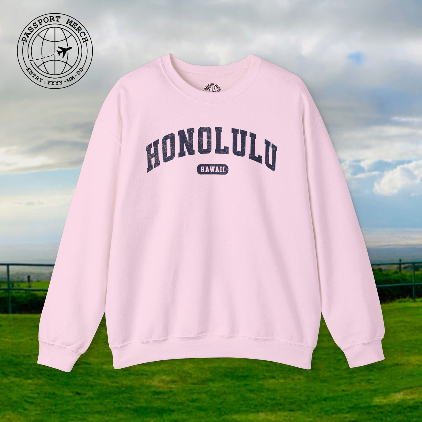 Classic Athletic, Honolulu, Hawaii (Fan Service) Crewneck