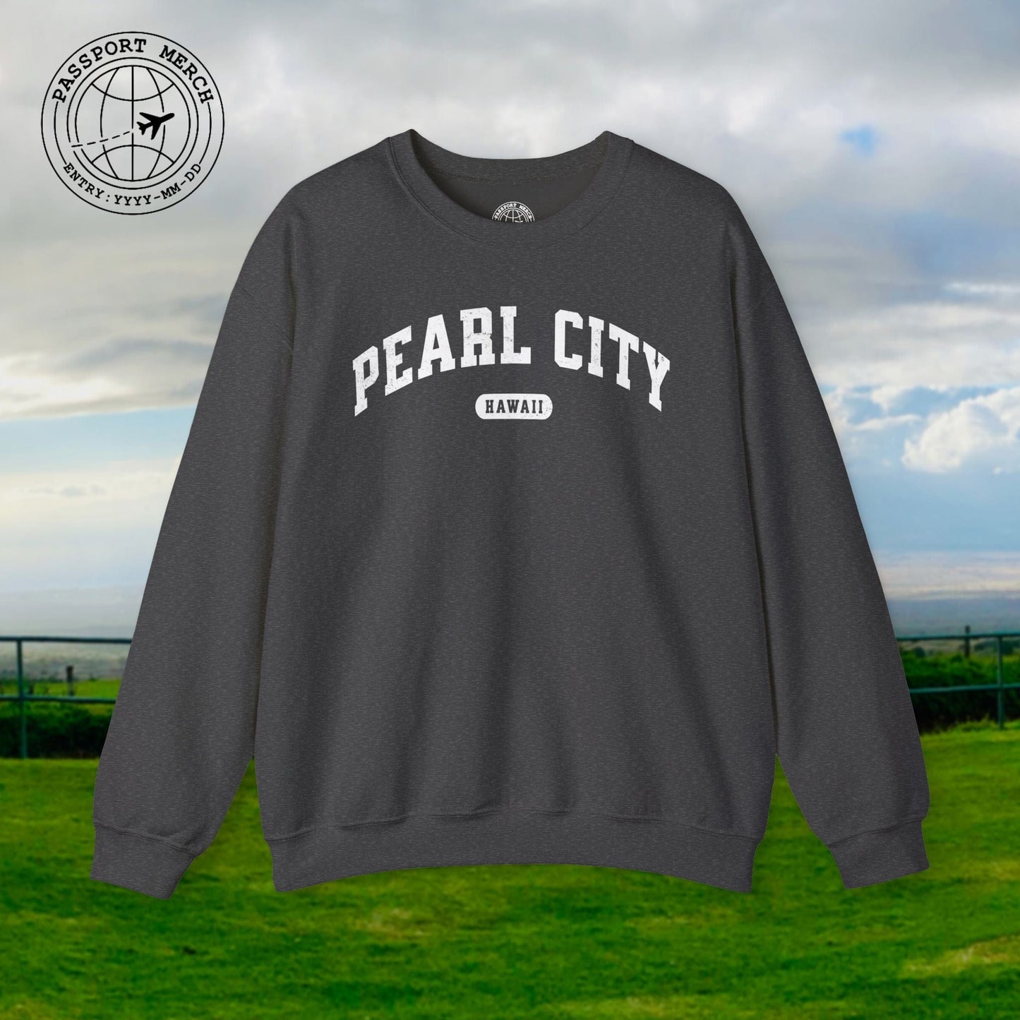Classic Athletic, Pearl City, Hawaii (Fan Service) Crewneck