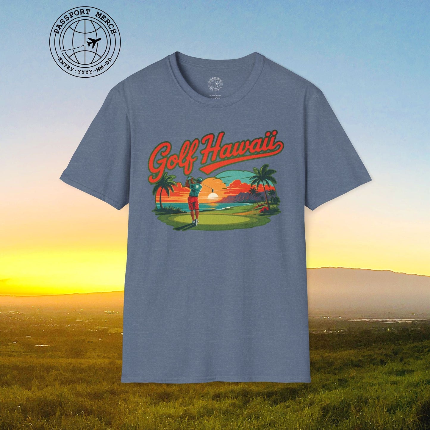 Retro Golf Hawaii T-Shirt