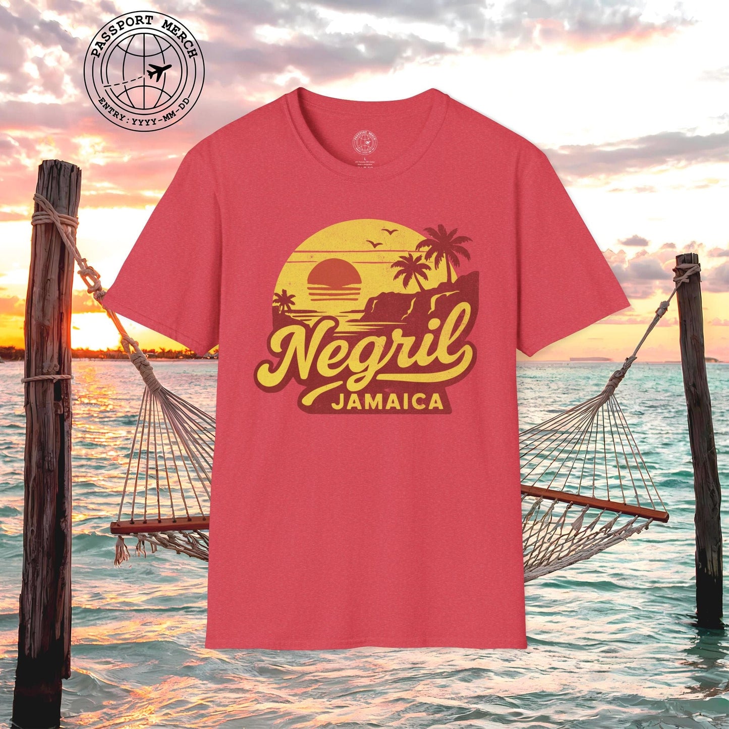 Negril, Jamaica - 80's Vintage T-Shirt