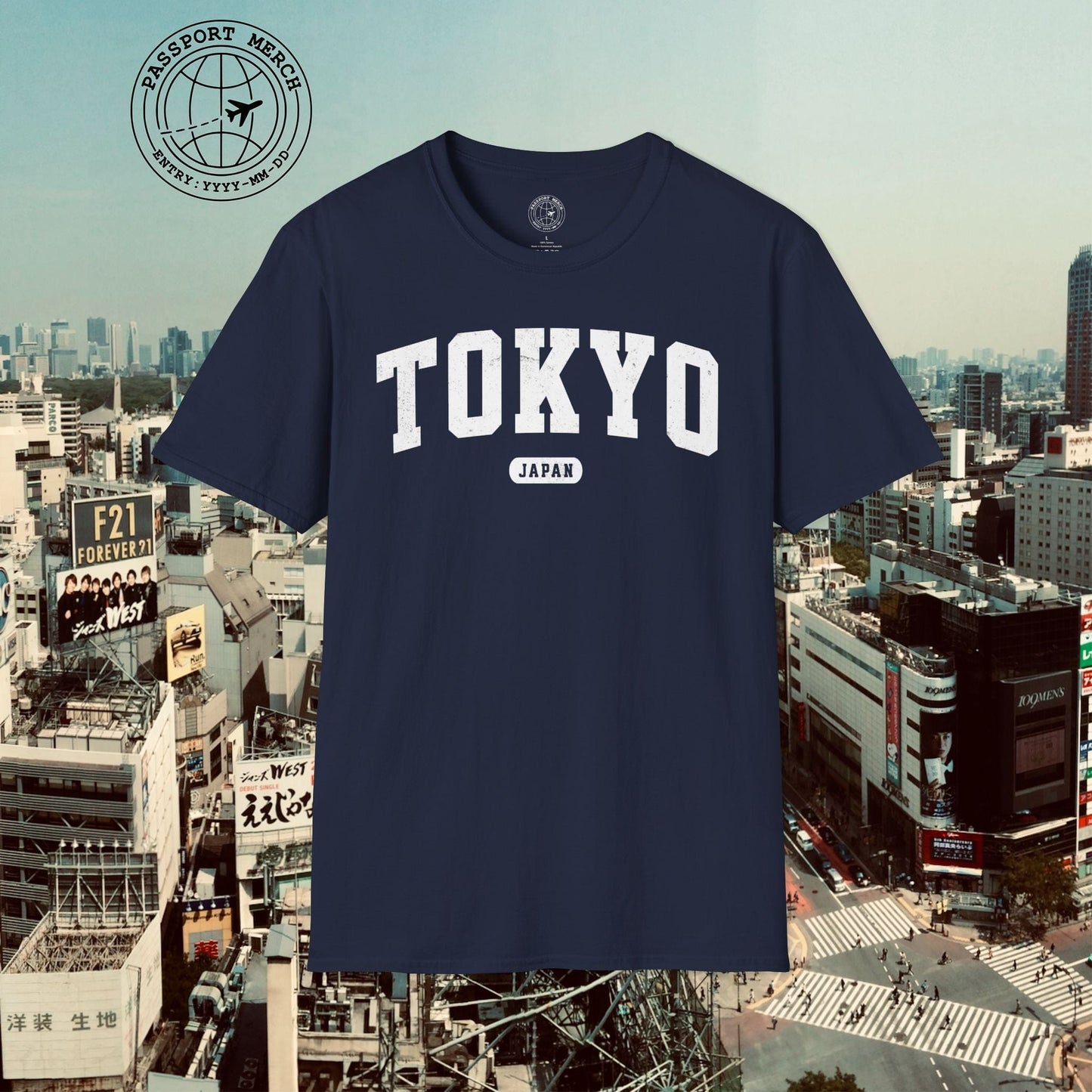 Classic Athletic (Bucket List Edition), Tokyo, Japan T-Shirt