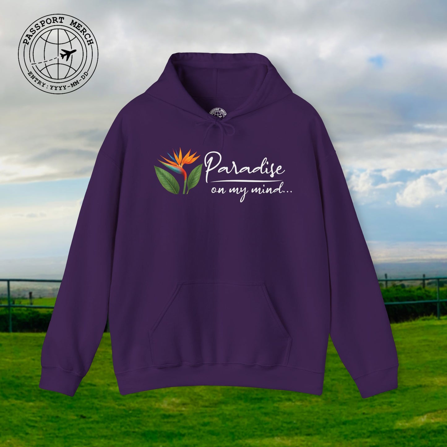 Paradise on My Mind, Hawaii Hoodie