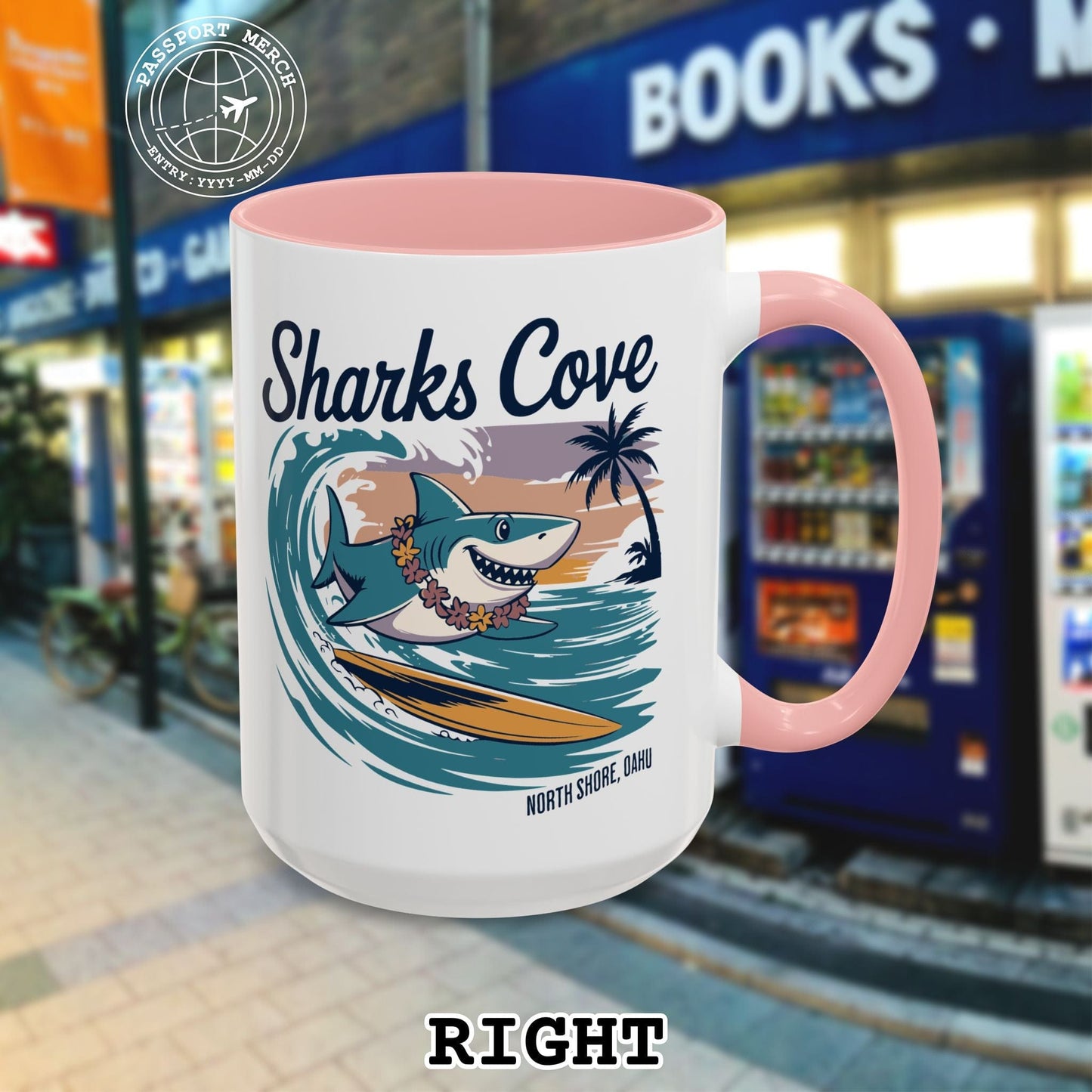 Sharks Cove Oahu, Hawaii 15oz Mug