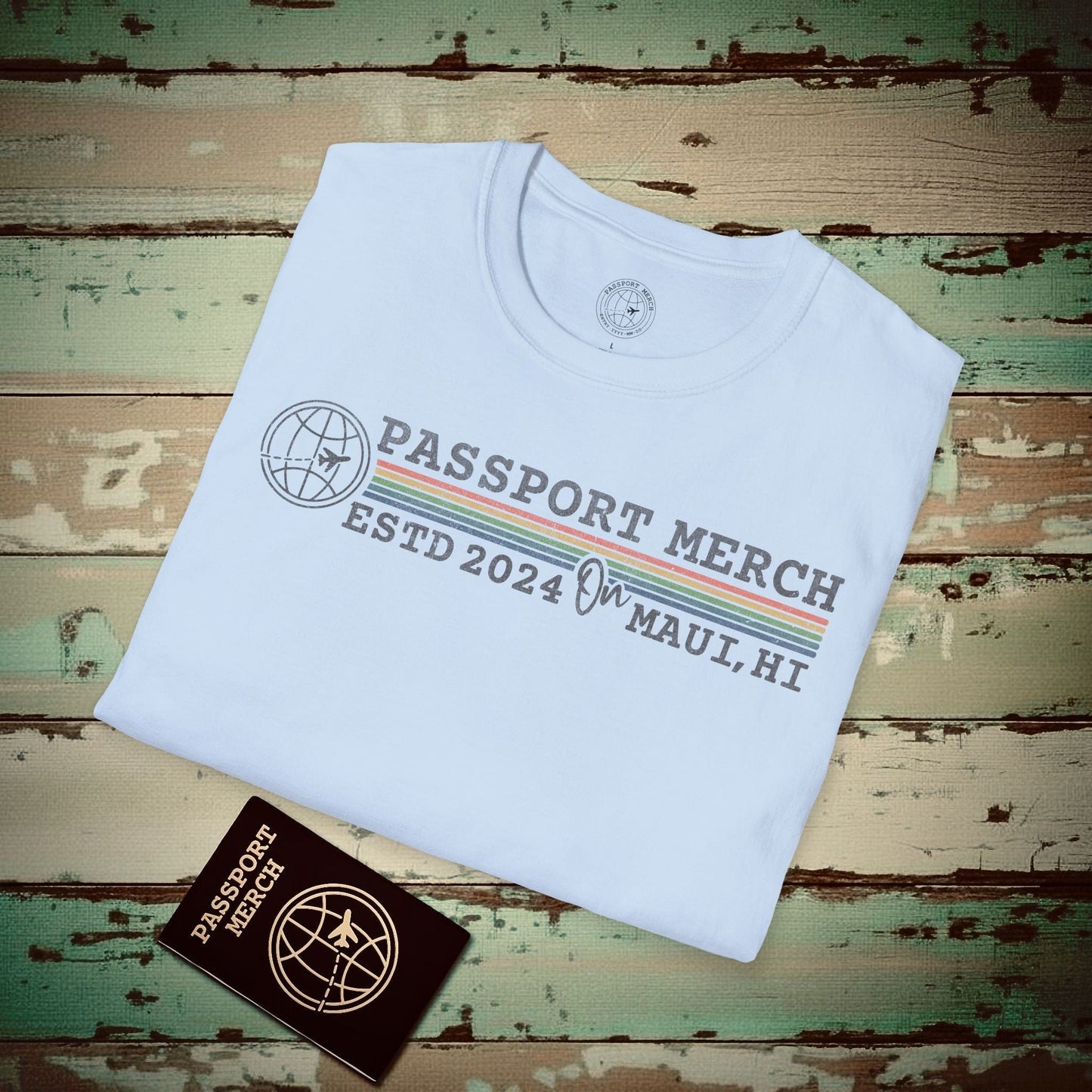 (Almost Free) 2025 Anniversary Celebration - Vintage Brand Swag! T-Shirt Light Blue / S
