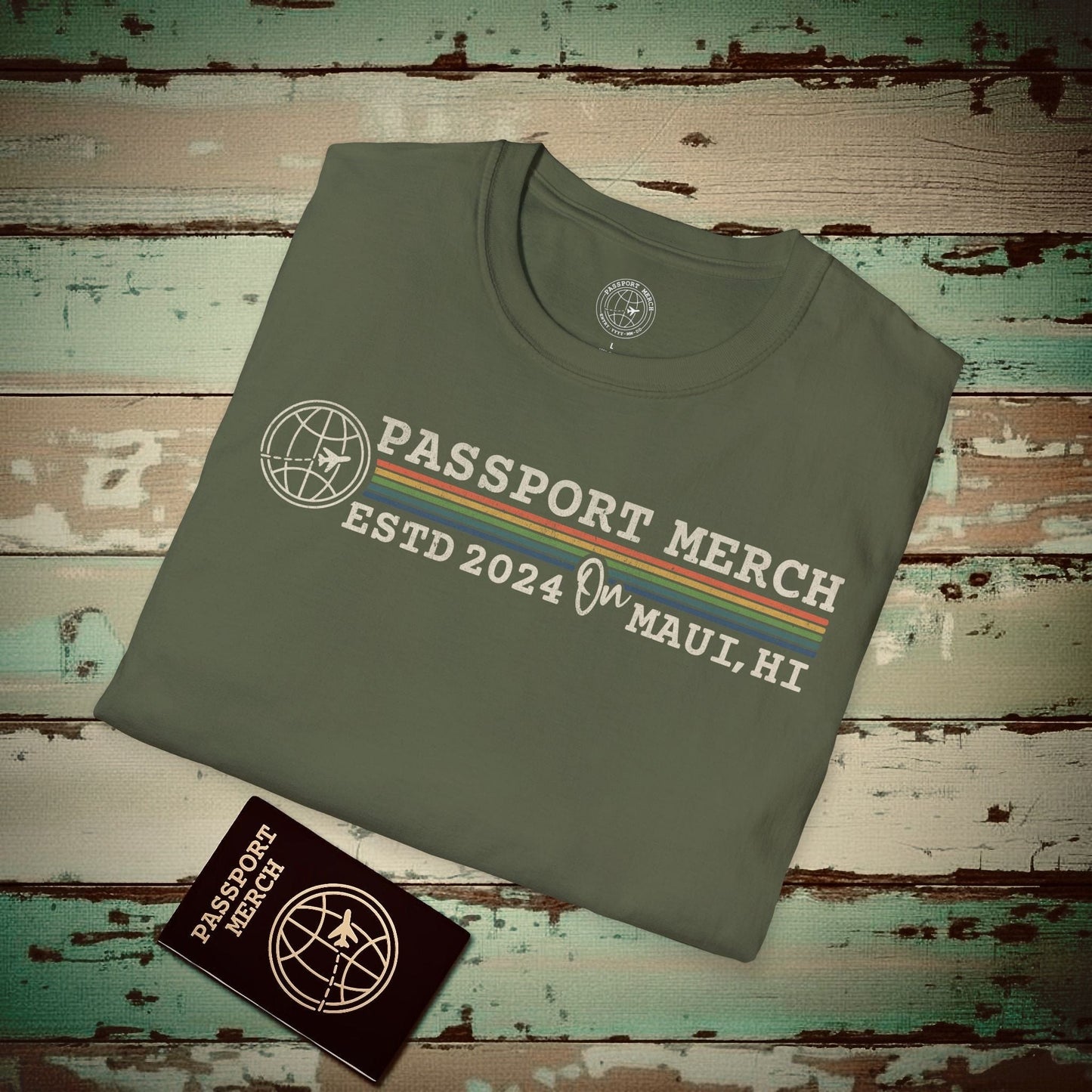 (Almost Free) 2025 Anniversary Celebration - Vintage Brand Swag! T-Shirt Military Green / S