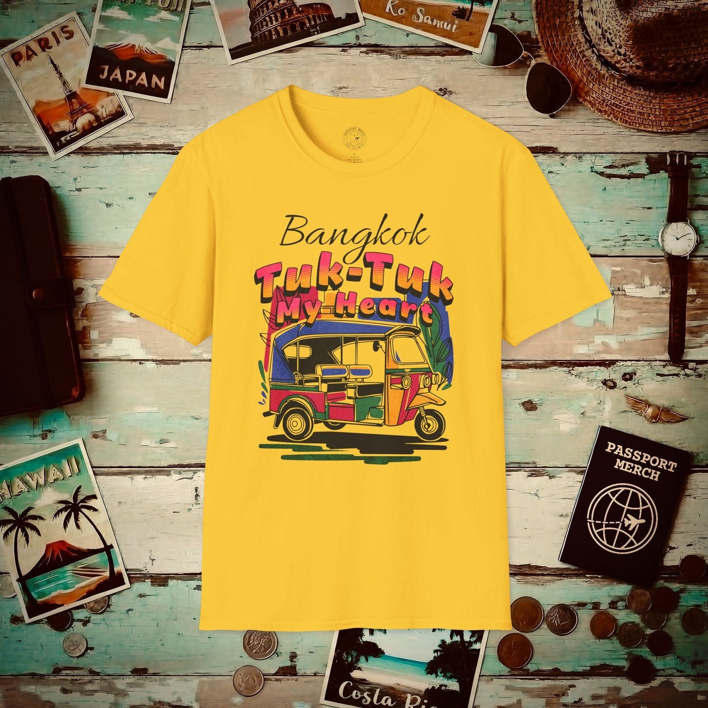 Bangkok Tuk-Tuk My Heart Thailand T-Shirt Daisy / S