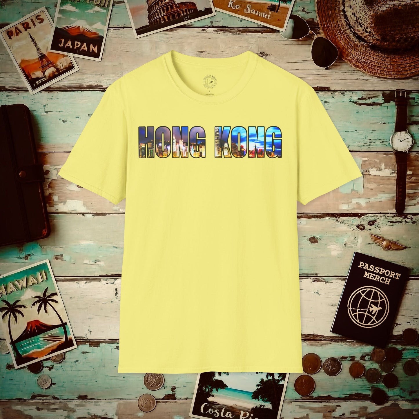 City Window Hong Kong T-Shirt Cornsilk / S