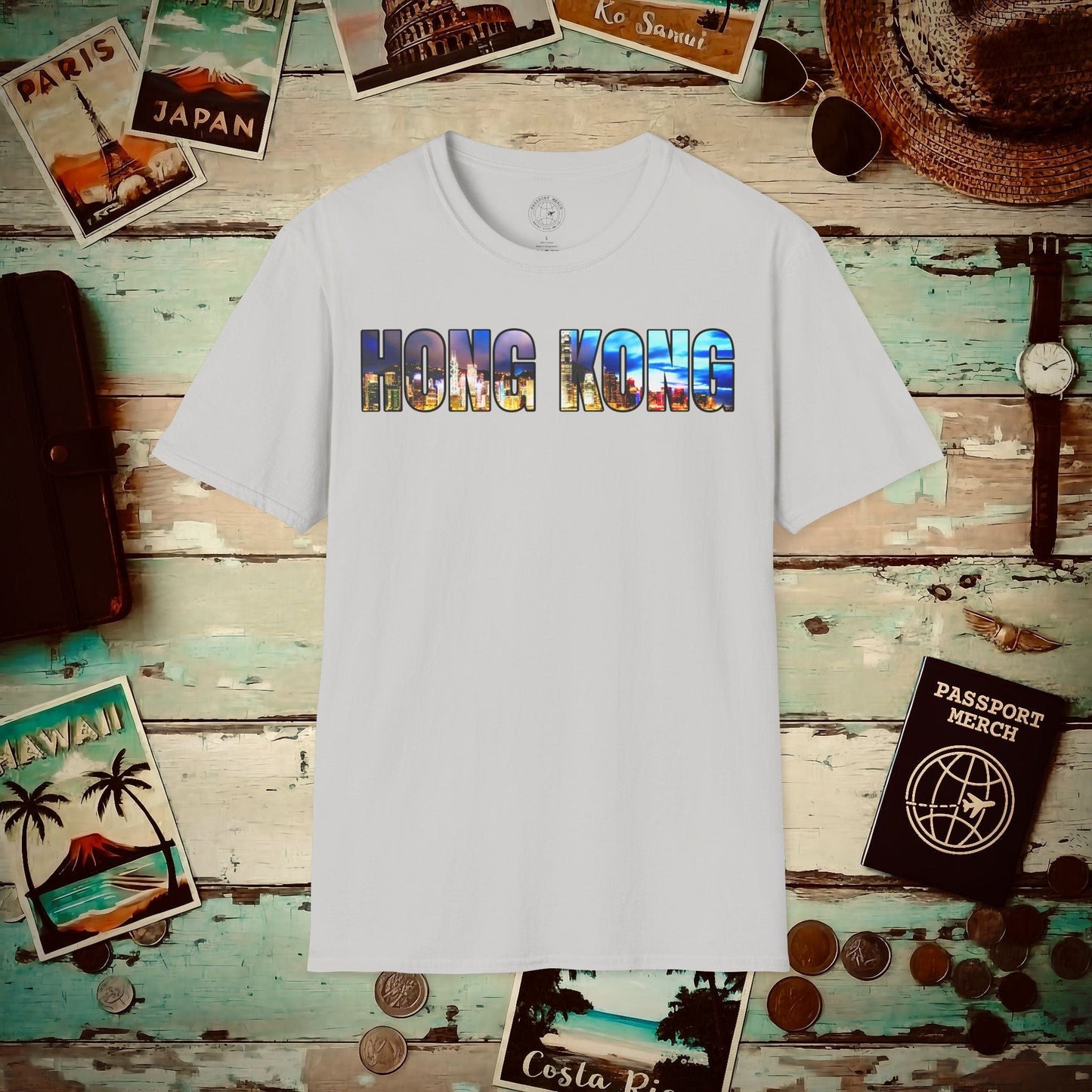 City Window Hong Kong T-Shirt Ice Grey / S