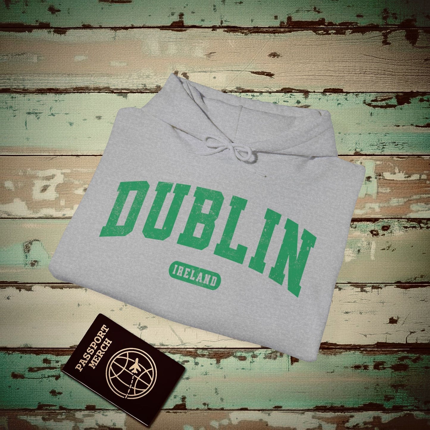 Classic Athletic (Bucket List Edition), Dublin, Ireland Hoodie Sport Grey / S