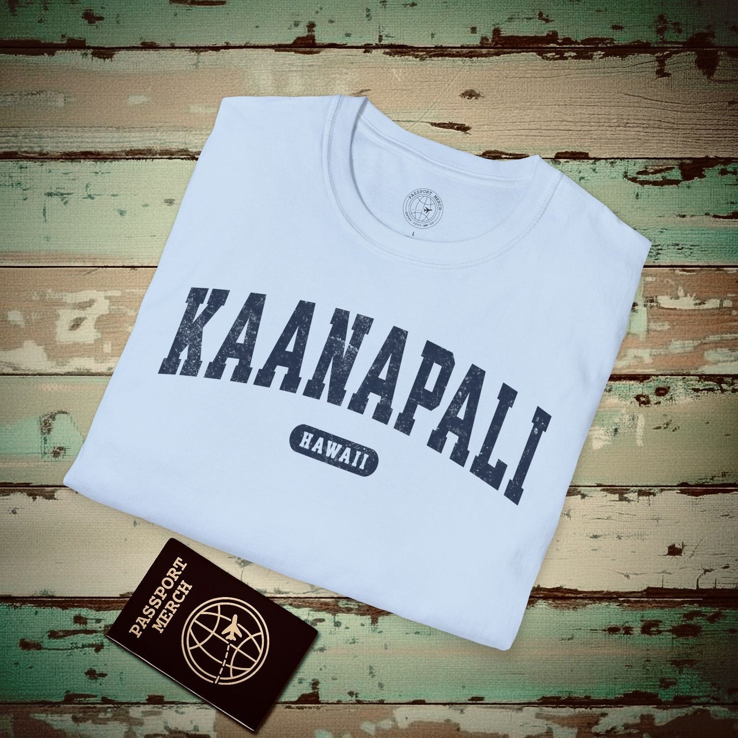 Classic Athletic (Bucket List Edition), Kaanapali, Hawaii T-Shirt Light Blue / S