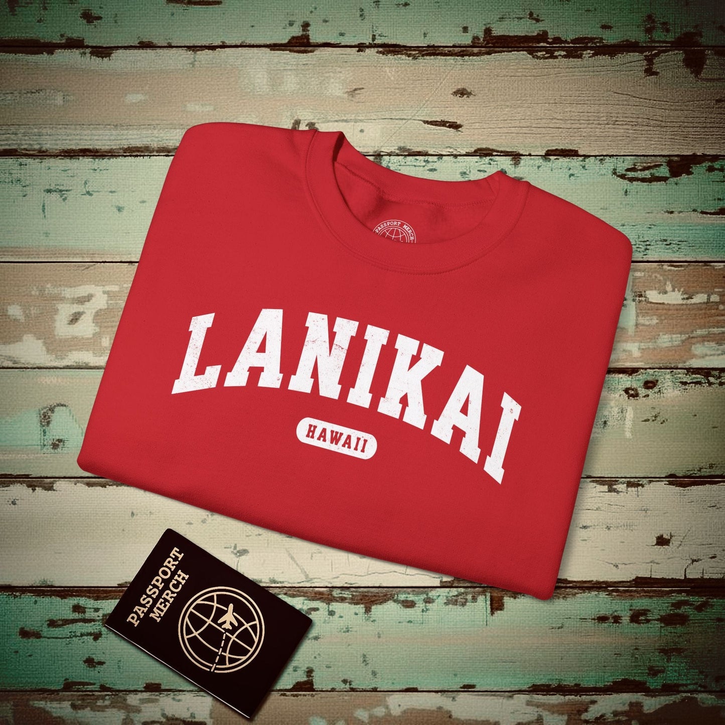 Classic Athletic (Bucket List Edition), Lanikai, Hawaii Crewneck