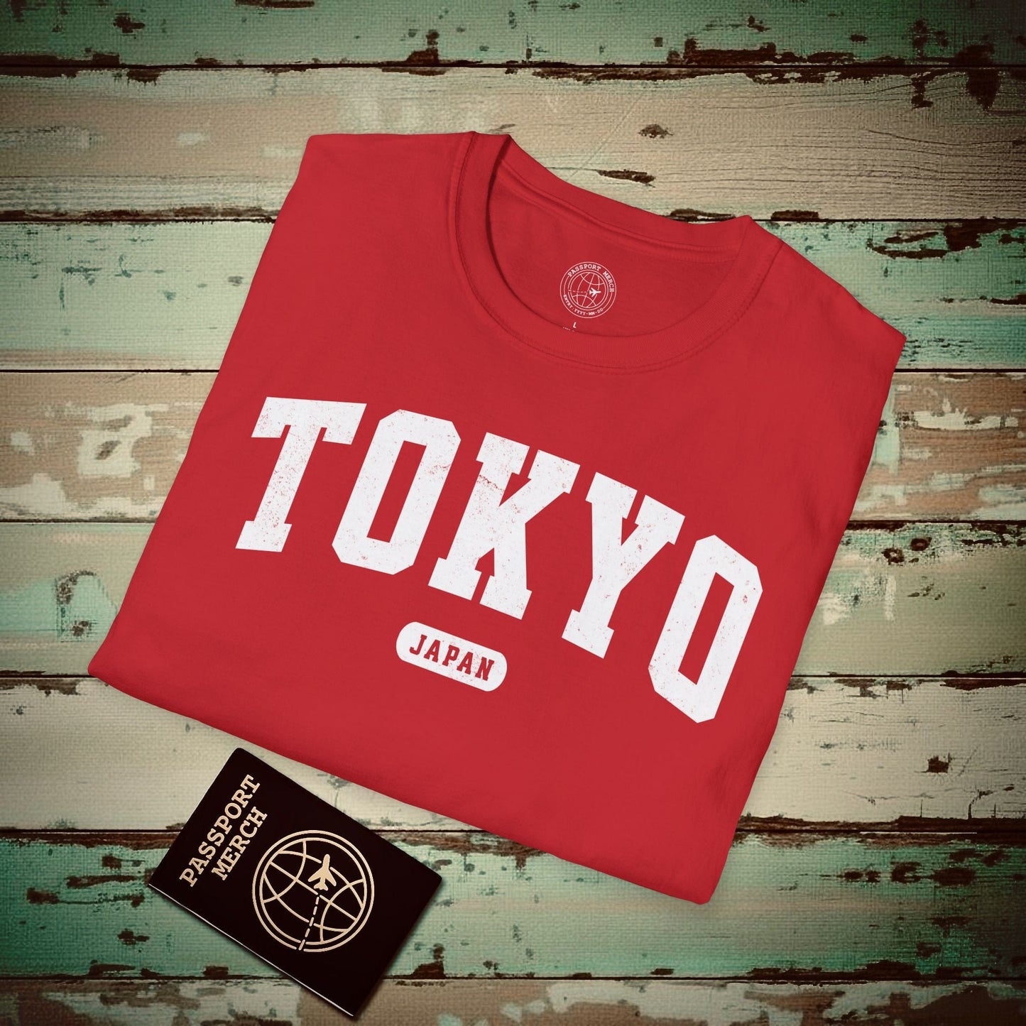 Classic Athletic (Bucket List Edition), Tokyo, Japan T-Shirt Red / S