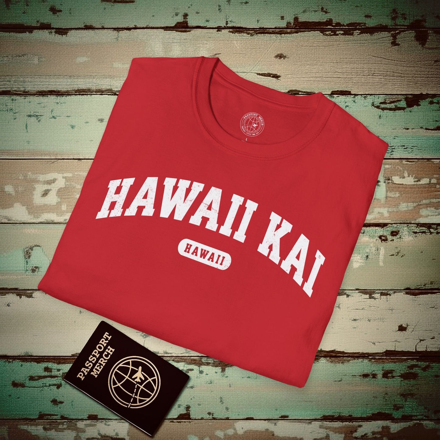 Classic Athletic, Hawaii Kai, Hawaii (Fan Service) T-Shirt Red / S