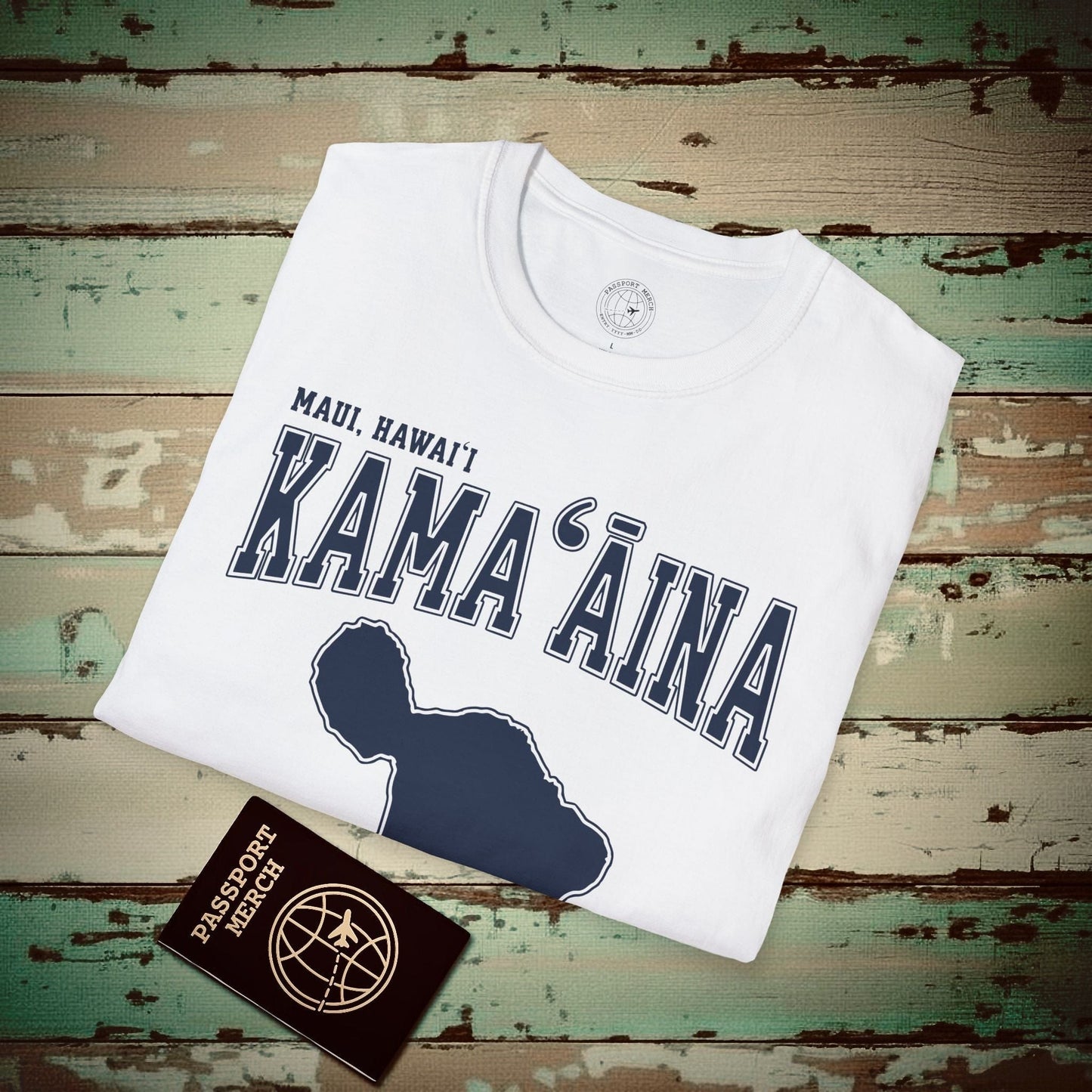 Classic University (Kamaaina Edition), Maui, Hawaii T-Shirt White / S
