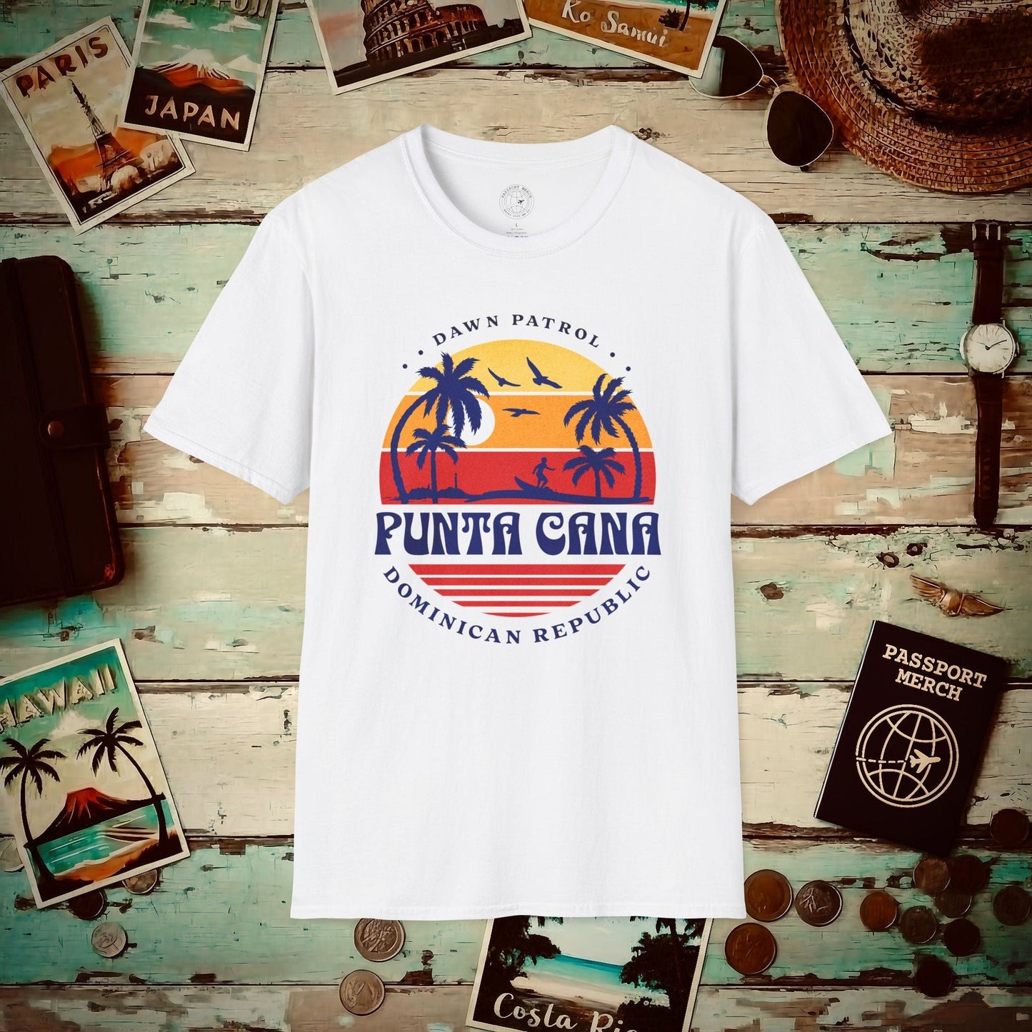Dawn Patrol, Punta Cana Dominican Republic T-Shirt White / S