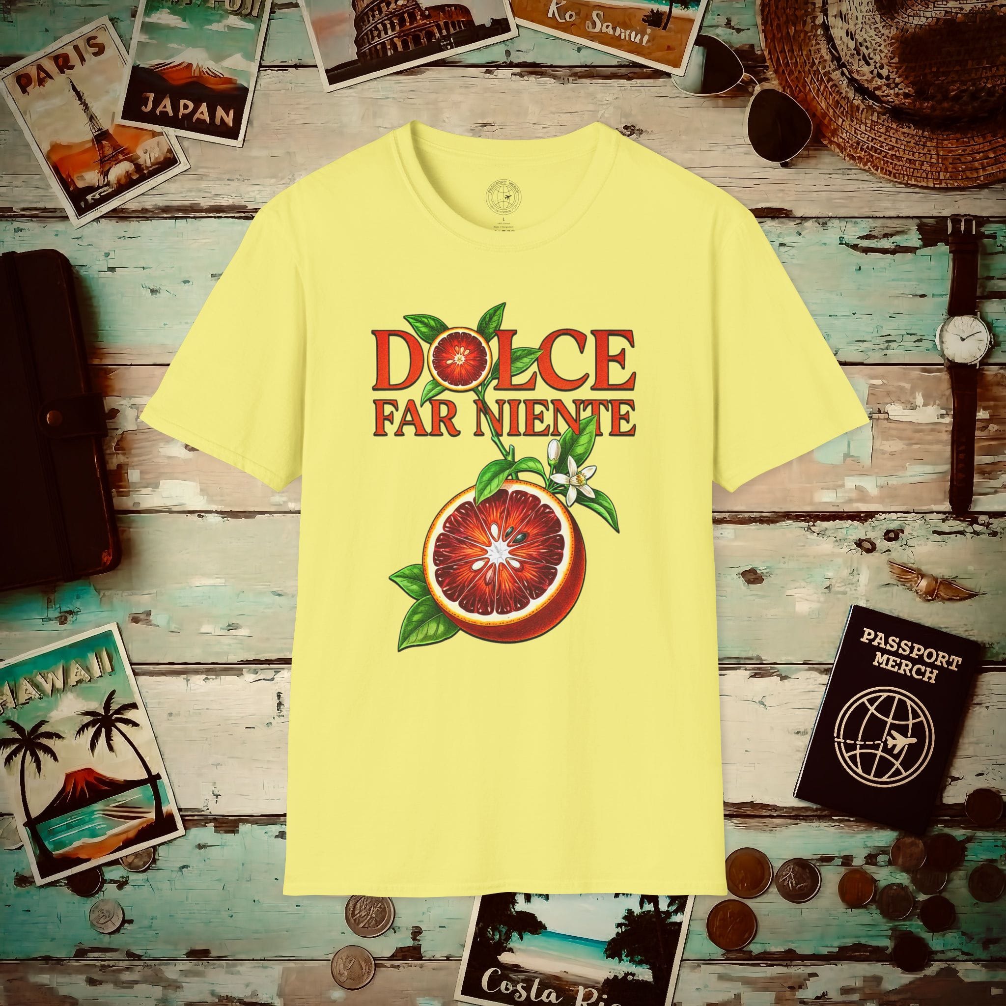 Dolce Sicilian Blood Orange, Italy T-Shirt – PassportMerch.com