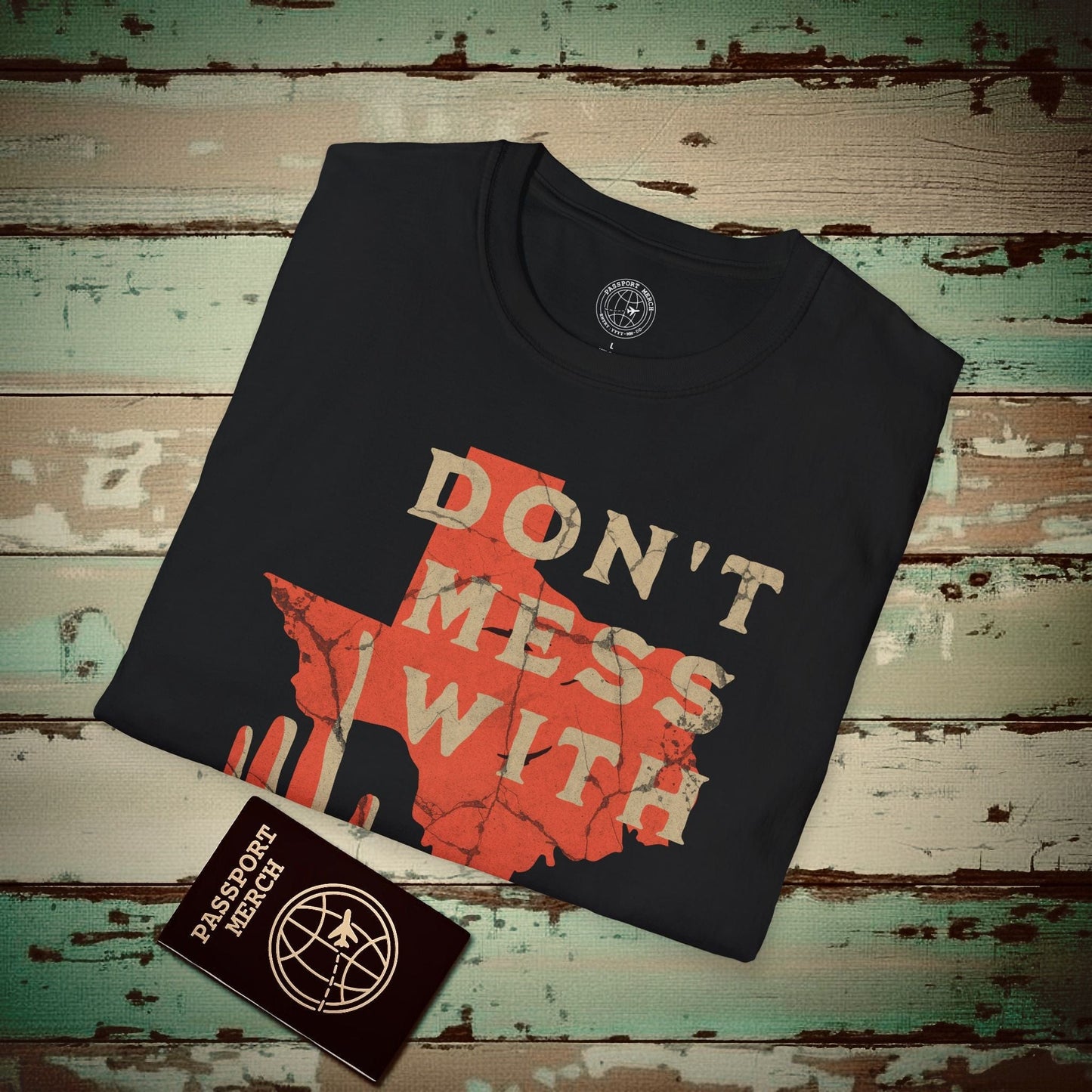 Don't Mess with Texas T-Shirt Black / S
