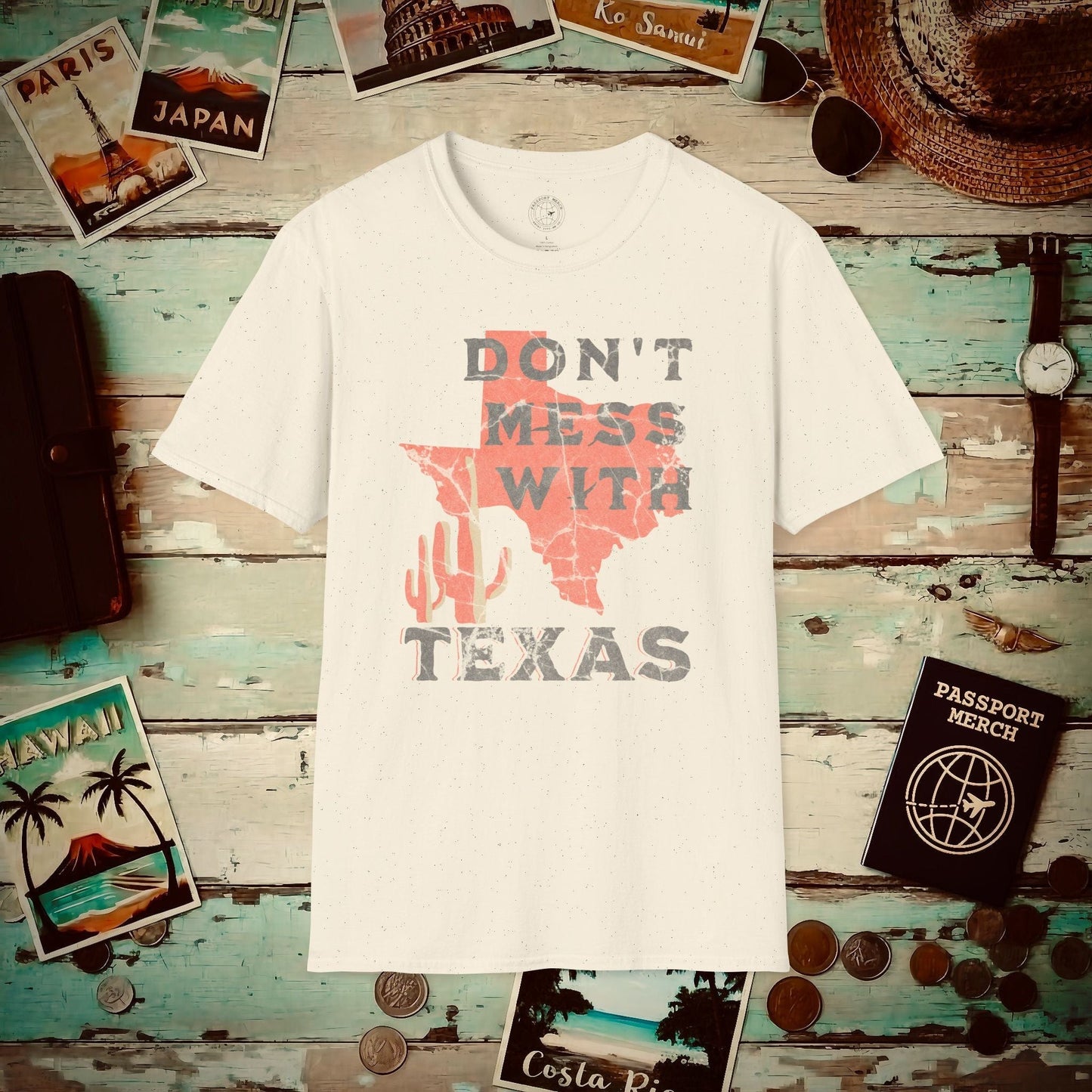 Don't Mess with Texas T-Shirt Natural / S