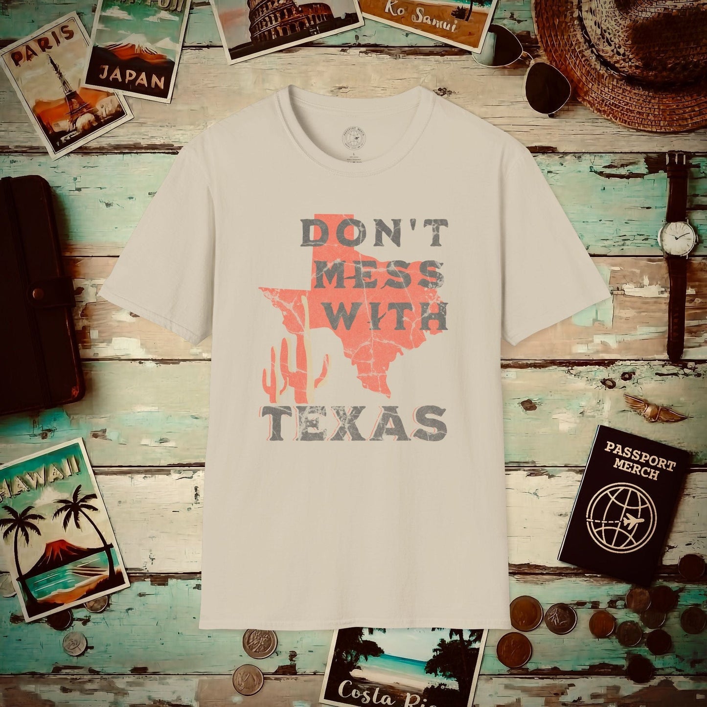 Don't Mess with Texas T-Shirt Sand / S