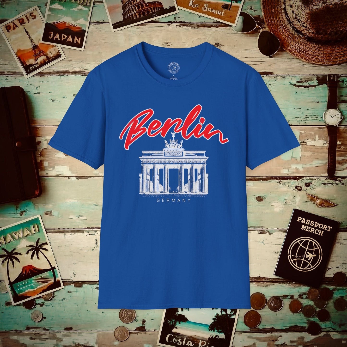 Explore Berlin Germany T-Shirt Royal / S