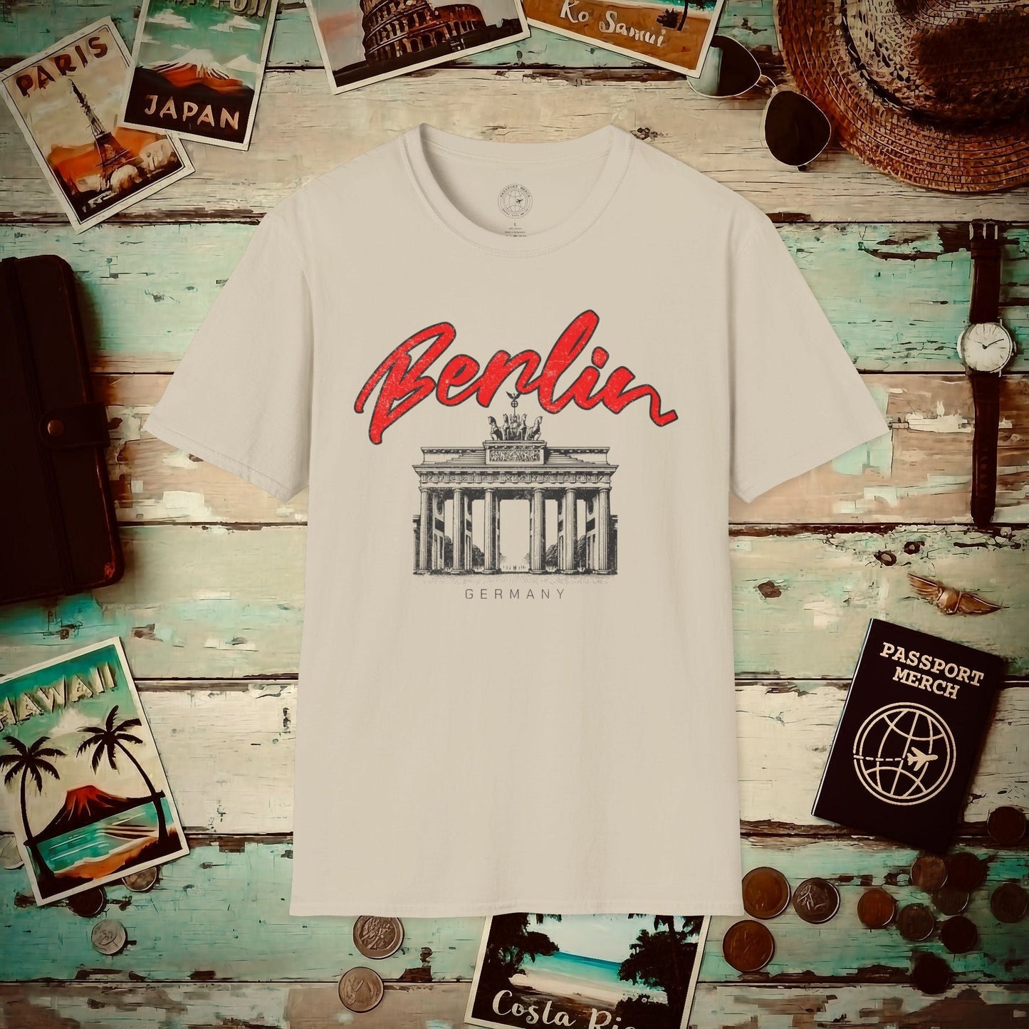 Explore Berlin Germany T-Shirt Sand / S