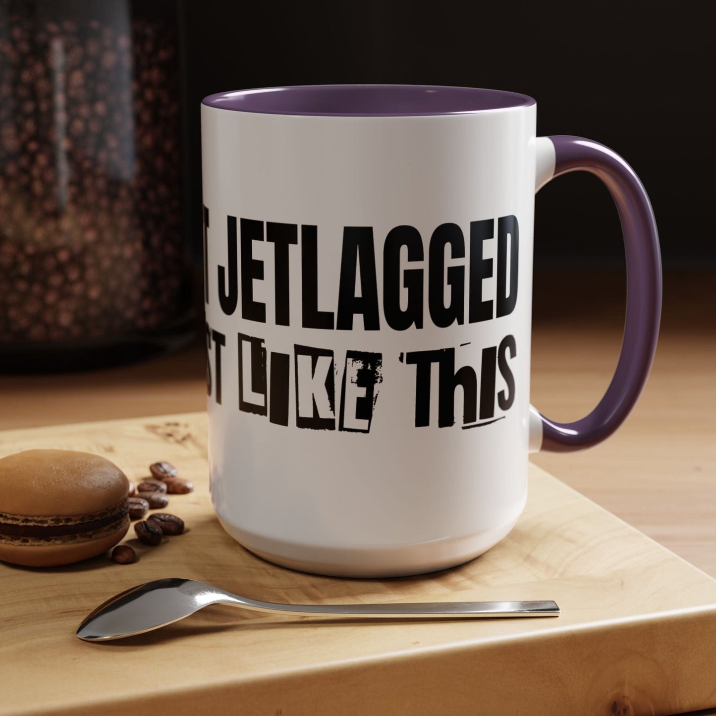 I'm Not Jetlagged 15oz Mug Purple / 15oz