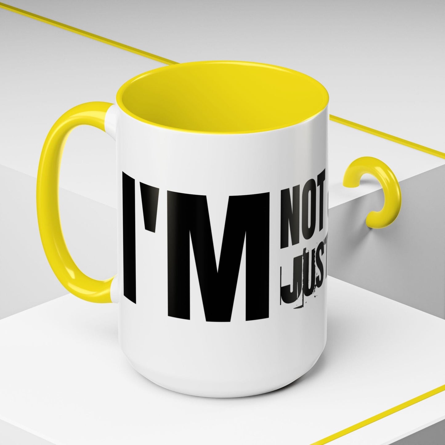 I'm Not Jetlagged 15oz Mug Yellow / 15oz