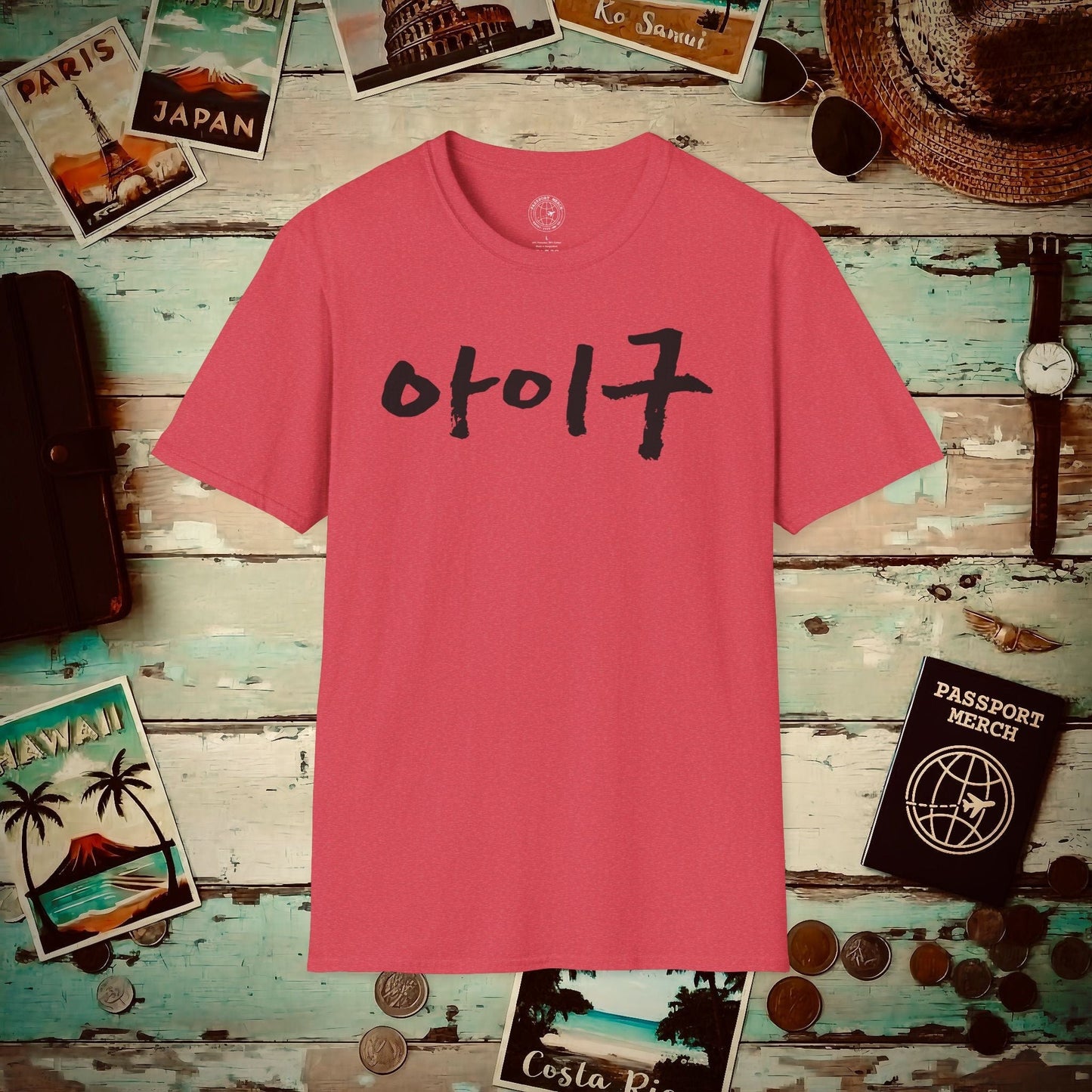 K-Drama 101 - Aigoo - Korea T-Shirt Heather Red / S