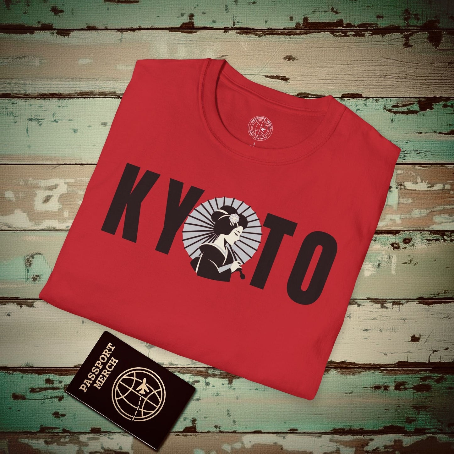Kyoto Geisha, Japan T-Shirt Red / S