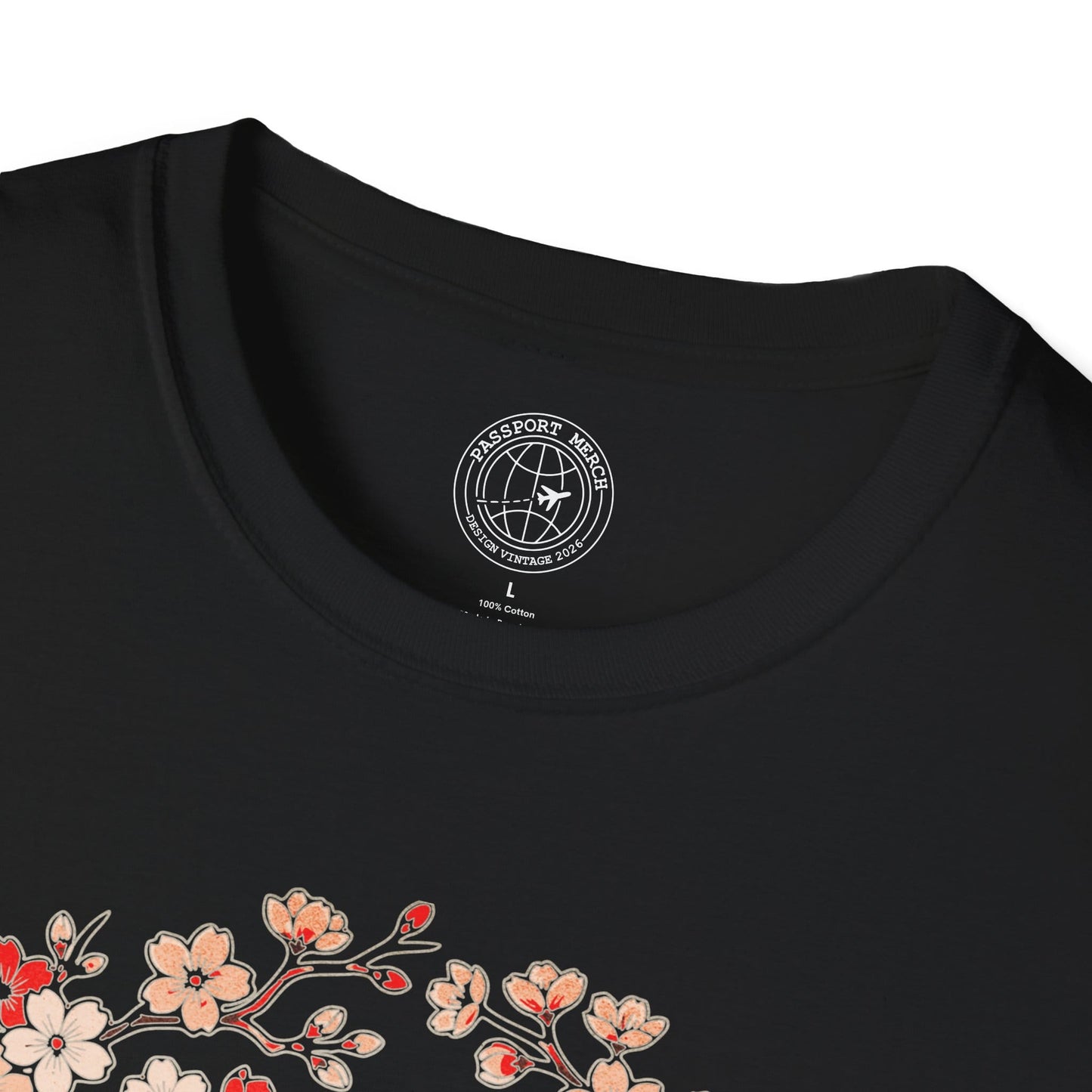 Sakura Yasuragi (Tranquility) Crest, Japan T-Shirt