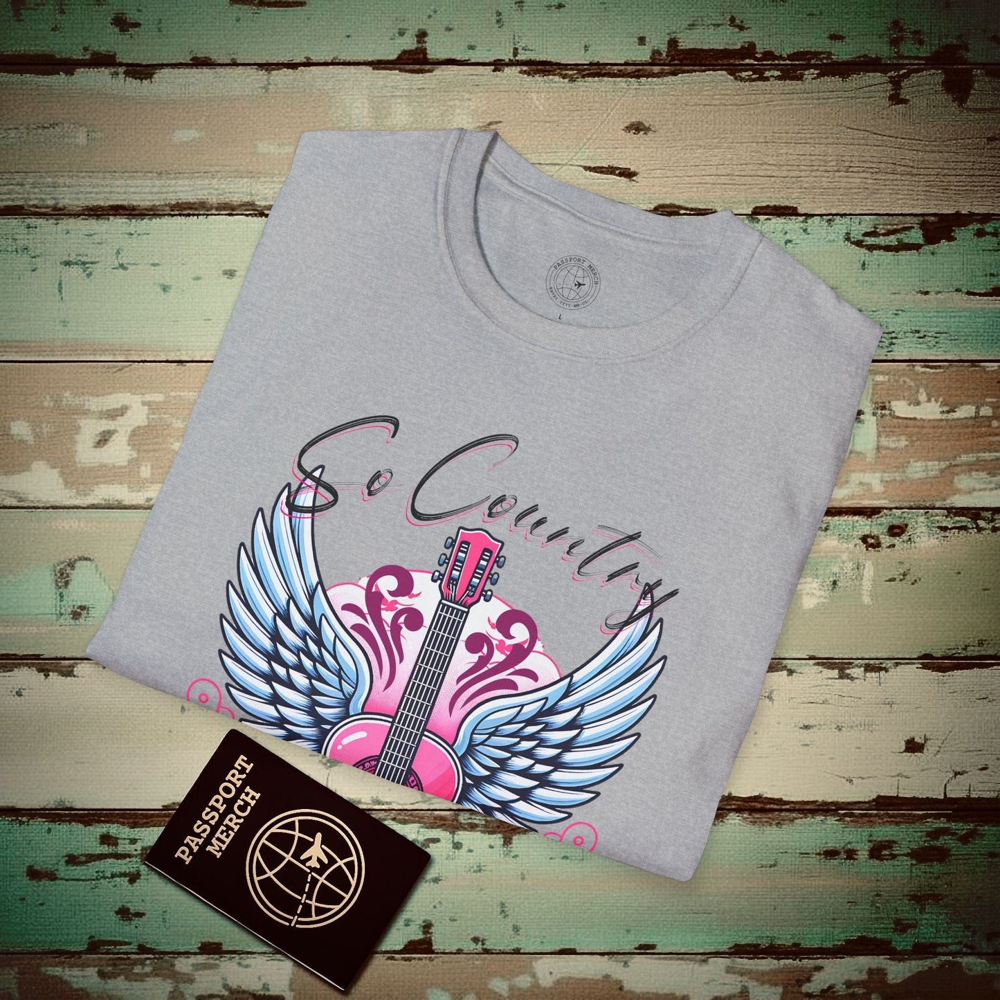 So Country, Nashville Tennessee T-Shirt Sport Grey / S